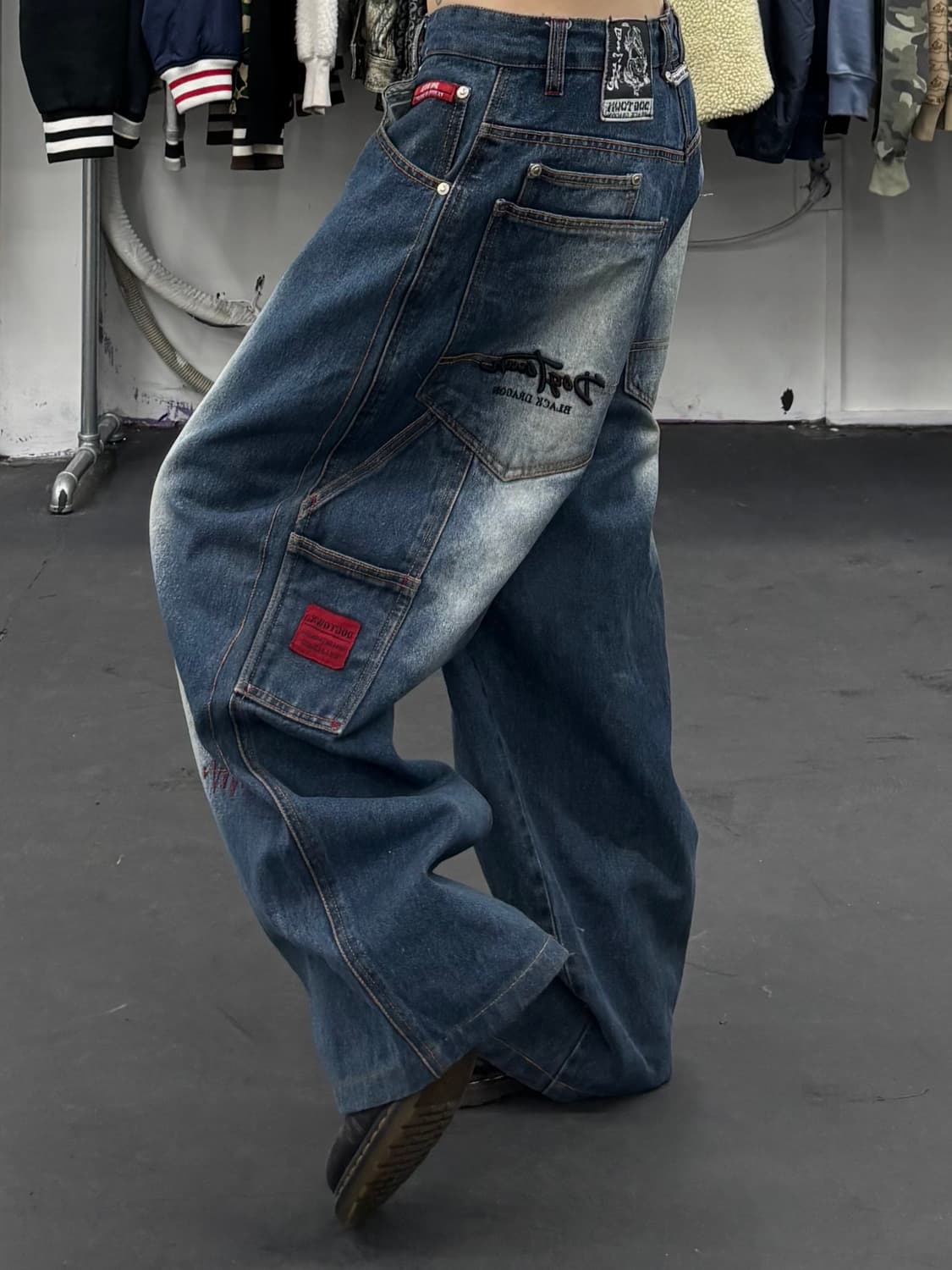 도그타운 블랙드래곤 카펜터 데님팬츠 상품이미지5