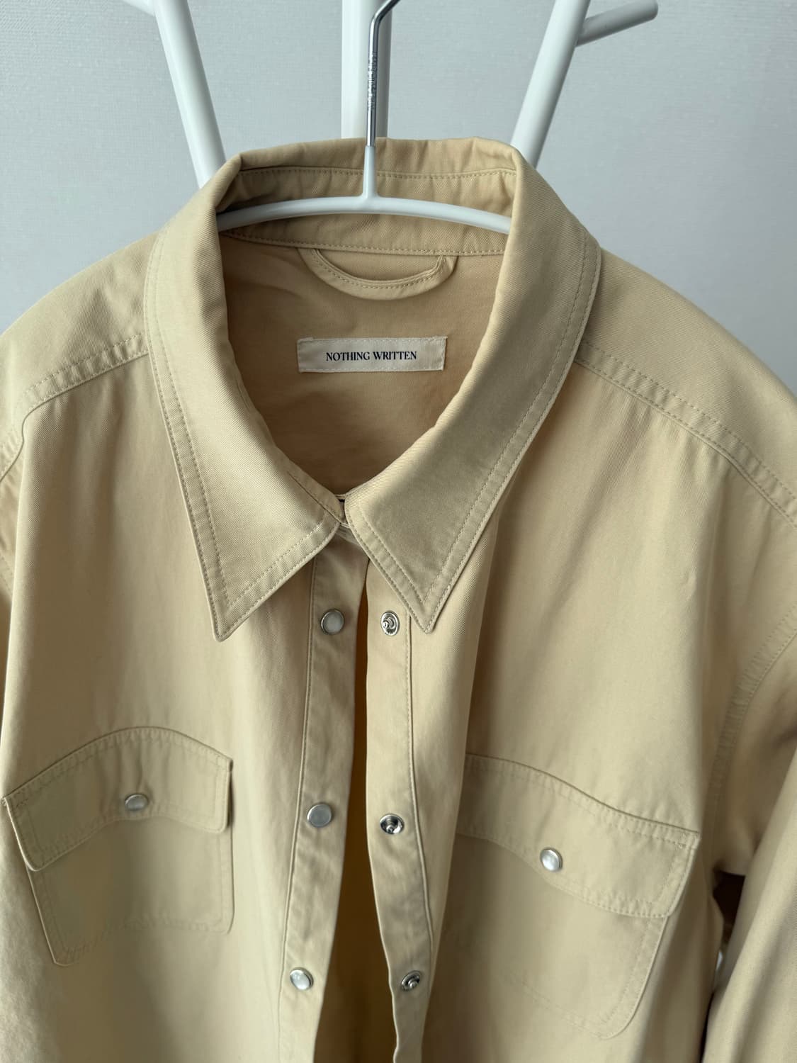  낫띵리튼 Robert Western Shirt (머스타드 상품이미지4