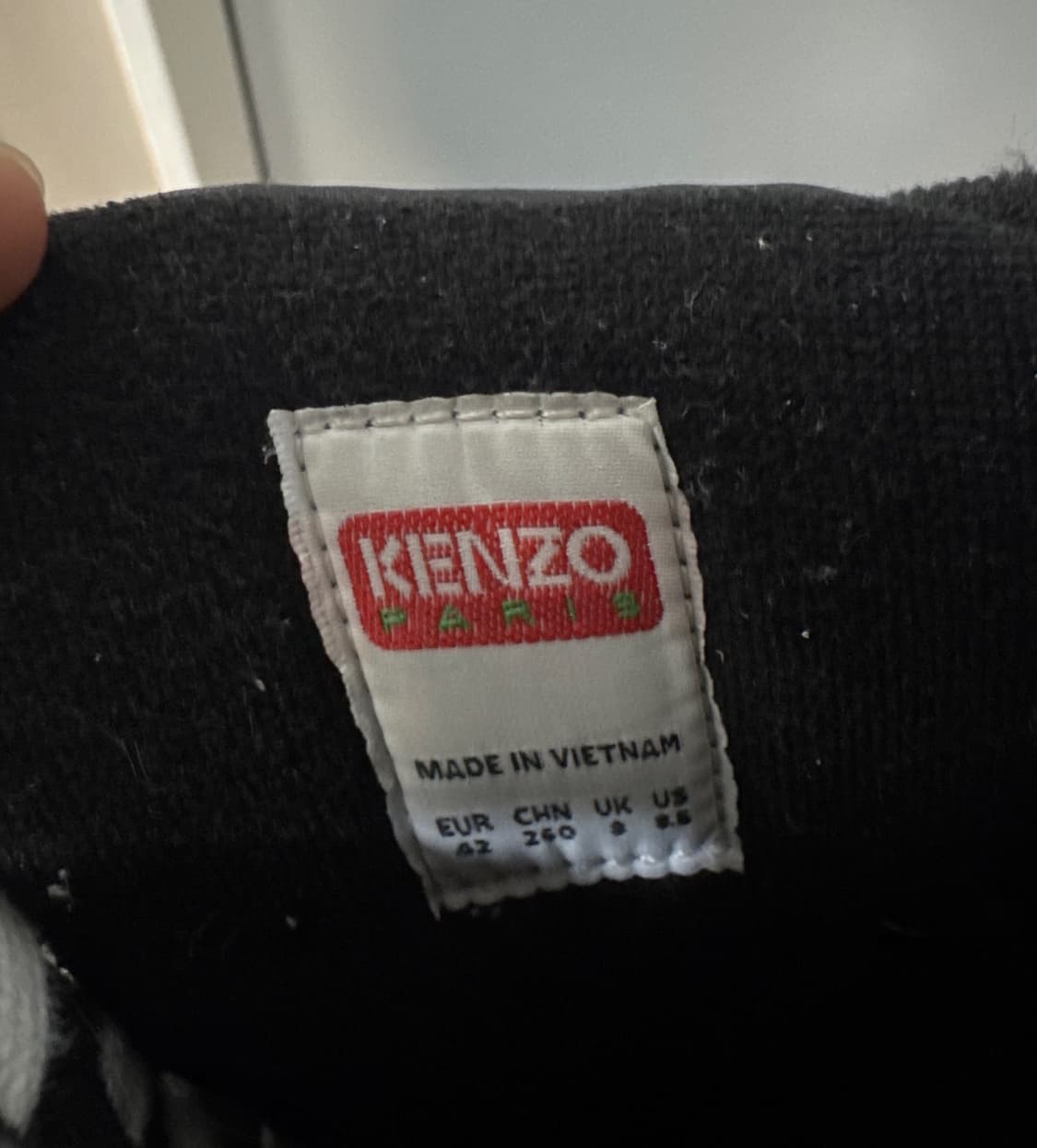 KENZO 겐조 DOME 블랙 스웨이드 (270) 상품이미지3