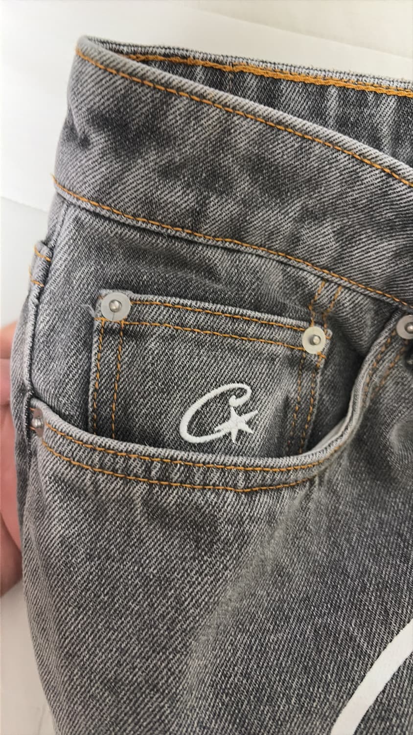 코르테이즈 아일랜드 배기진 라이트그레이 32사이즈 상품이미지5