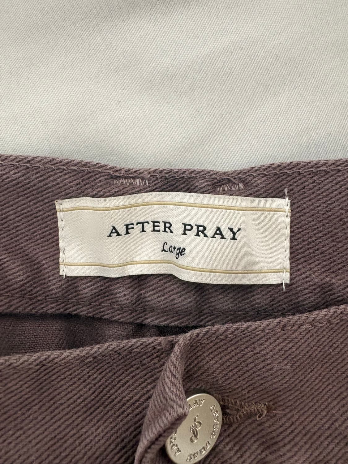 애프터 프레이 그레이프 데님 팬츠 L 상품이미지3