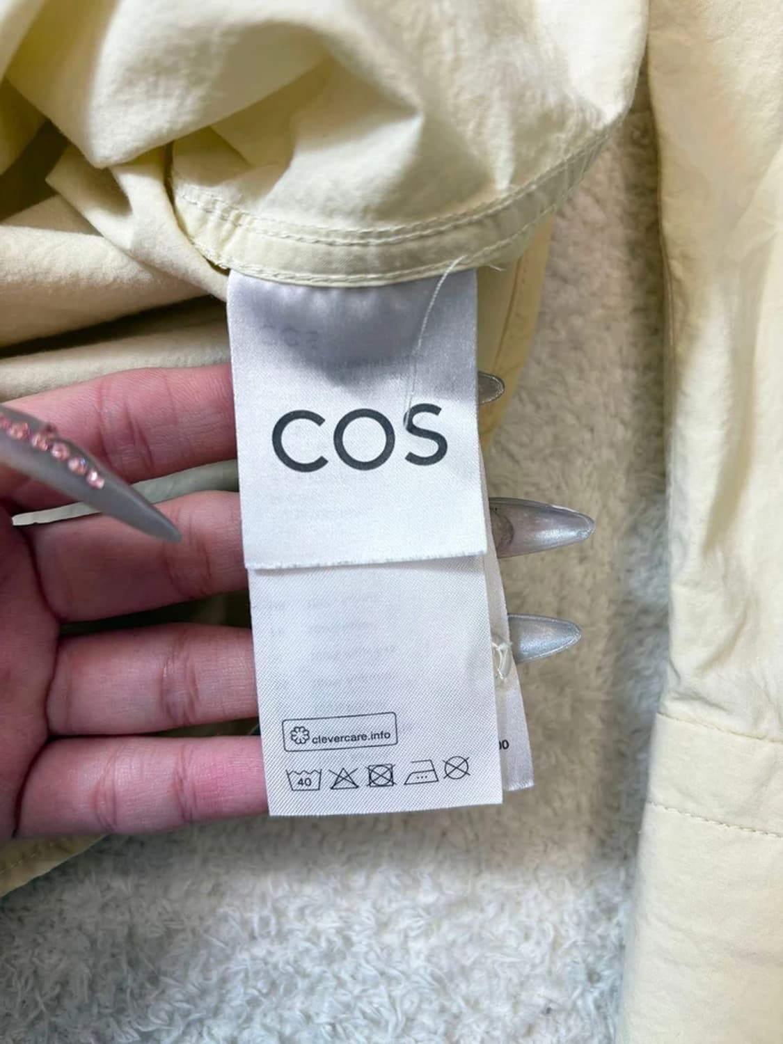 코스 COS 미니멀 솔리드 셔츠 pn6166 상품이미지7