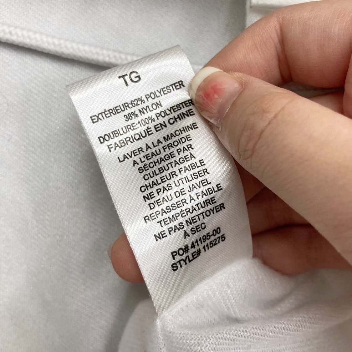 STUSSY 빅로고 화이트 코치 나일론 자켓 상품이미지9