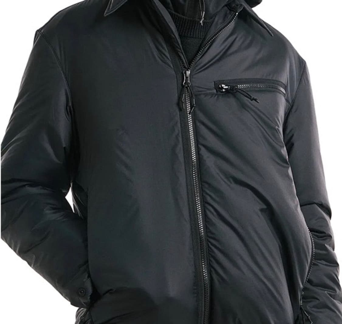 언어펙티드 패디드 셔츠 자켓 블랙 판매합니다 상품이미지1