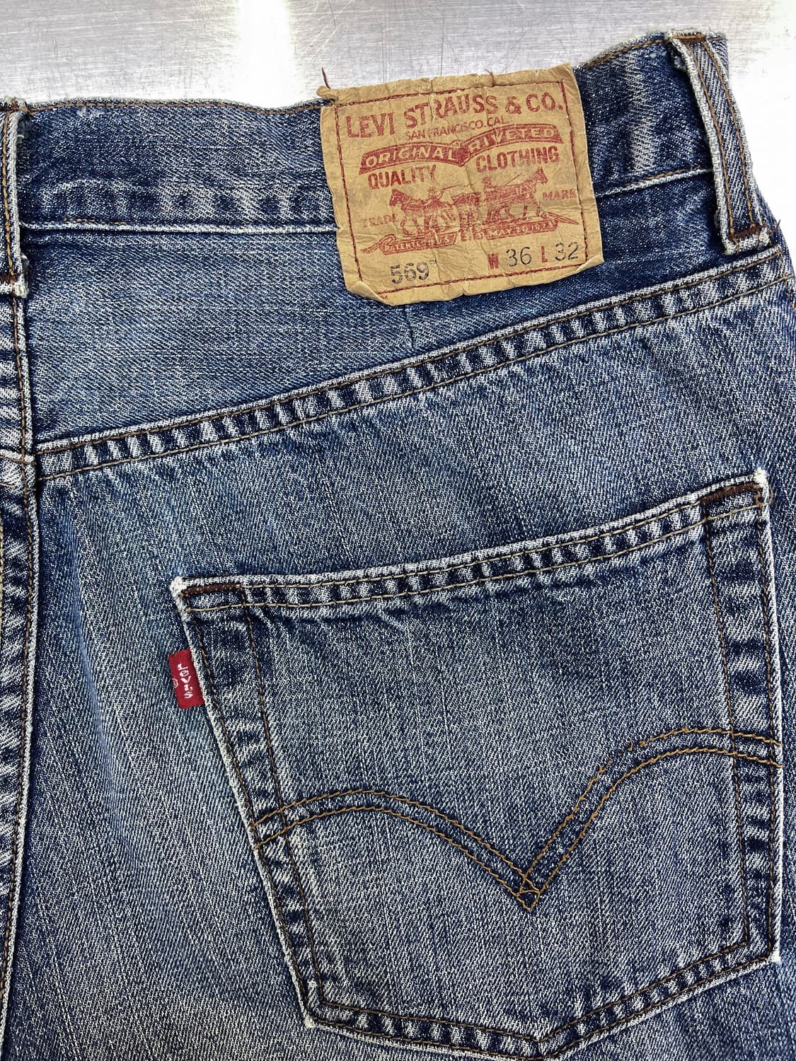 리바이스 569 루즈핏 데님 팬츠 상품이미지6