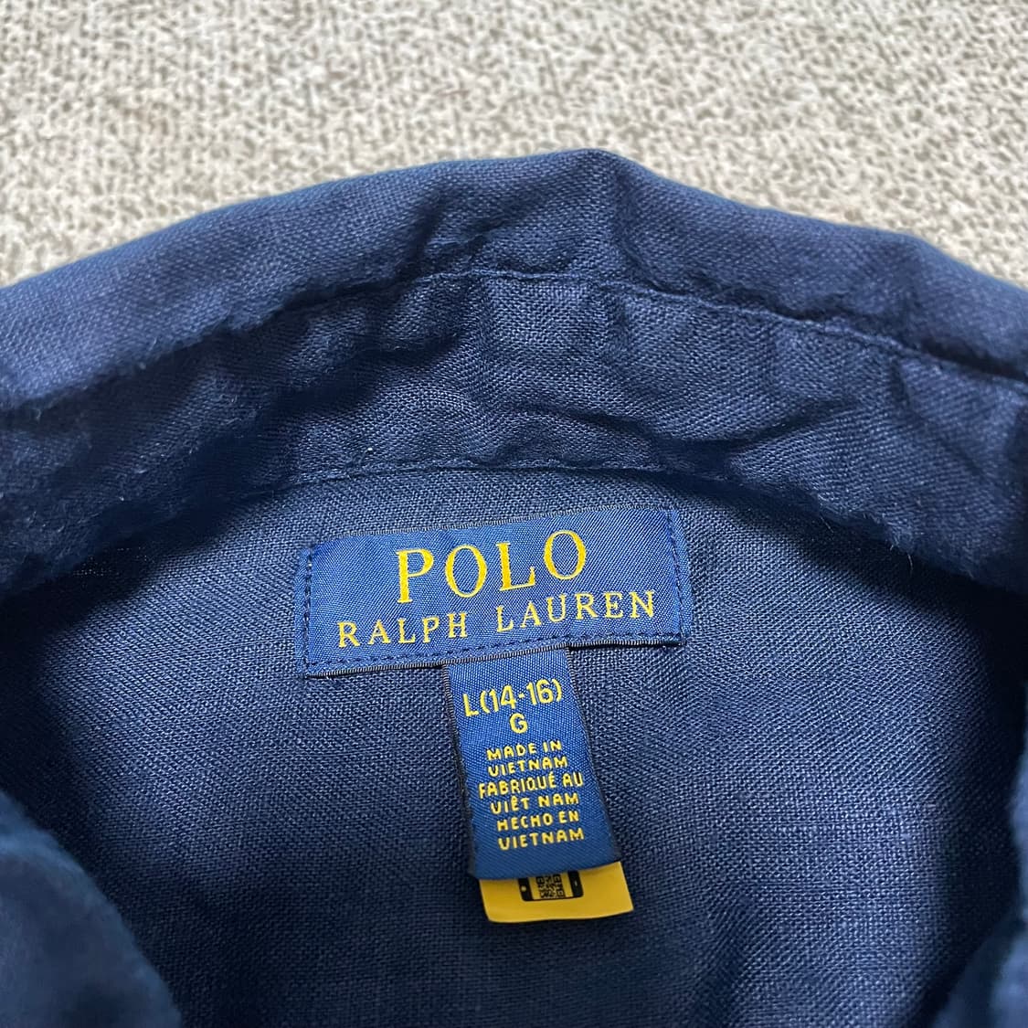 폴로 린넨남방 (여성55) 14-16Y 상품이미지4