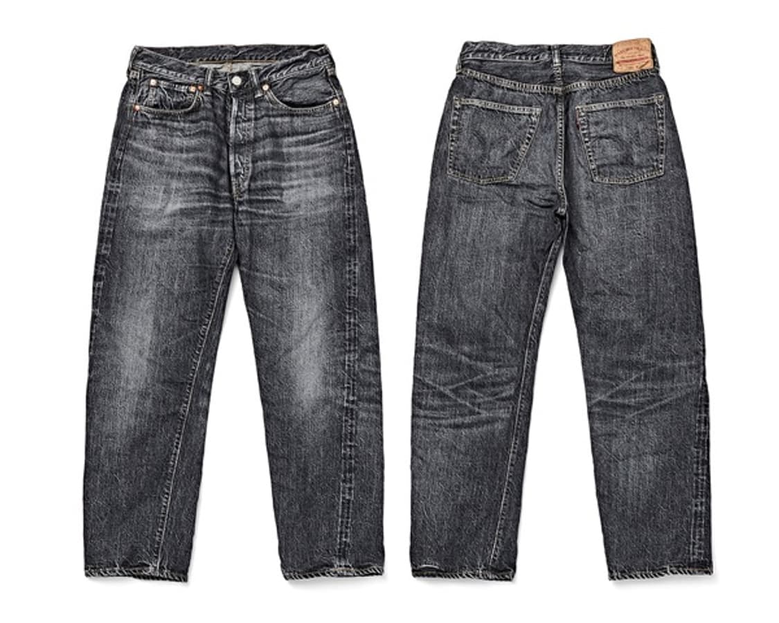 웨어하우스 1101 블랙워시드 데님 36 상품이미지1