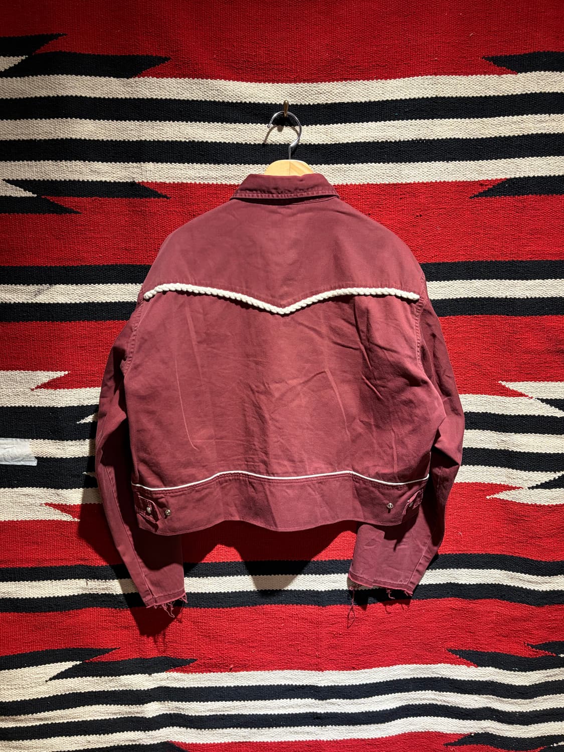 Wrangler crop western trucker / 웨스턴 트러커 상품이미지2