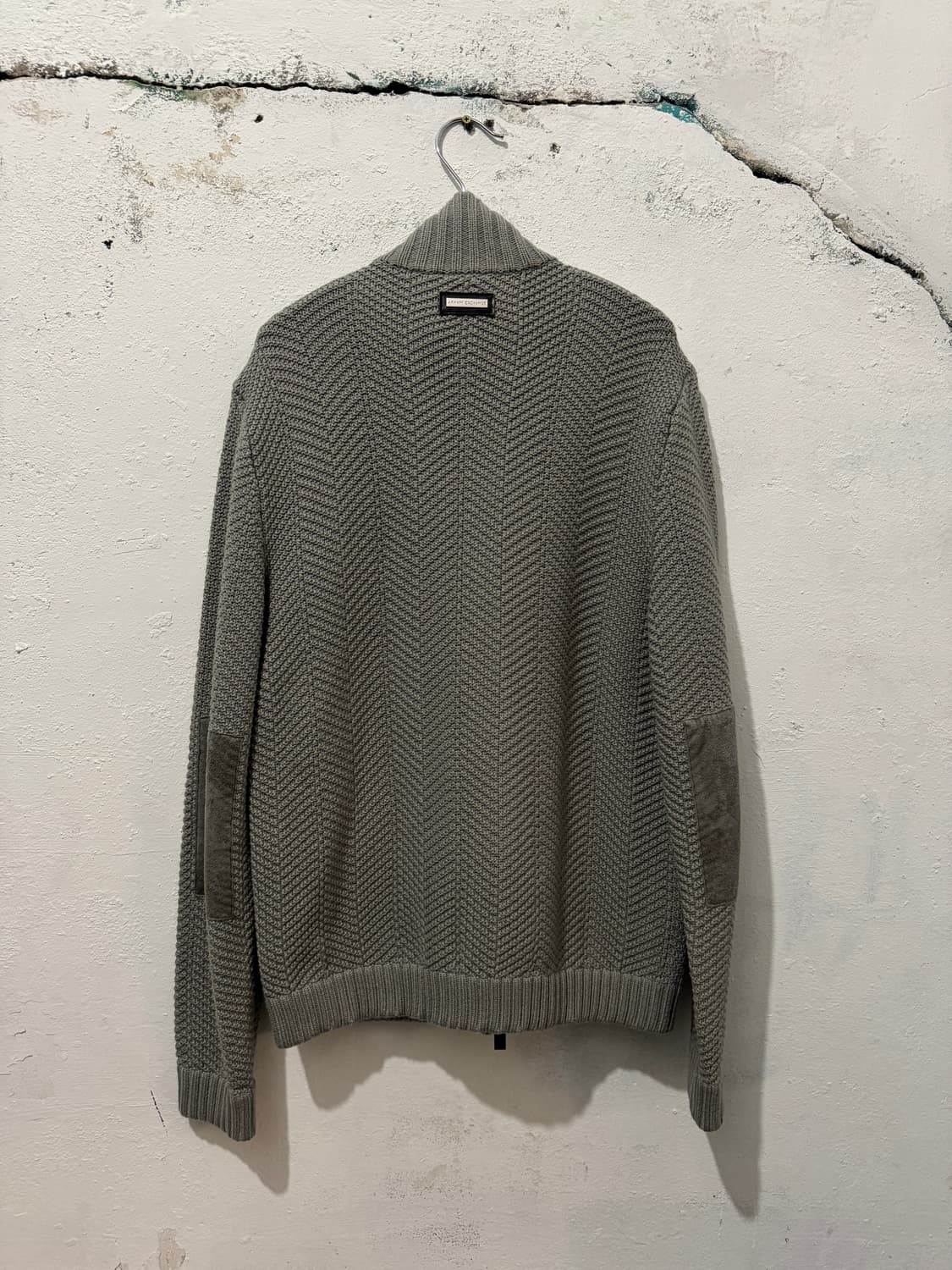 아르마니익스체인지 스웨이드 믹스 니트 자켓 상품이미지5