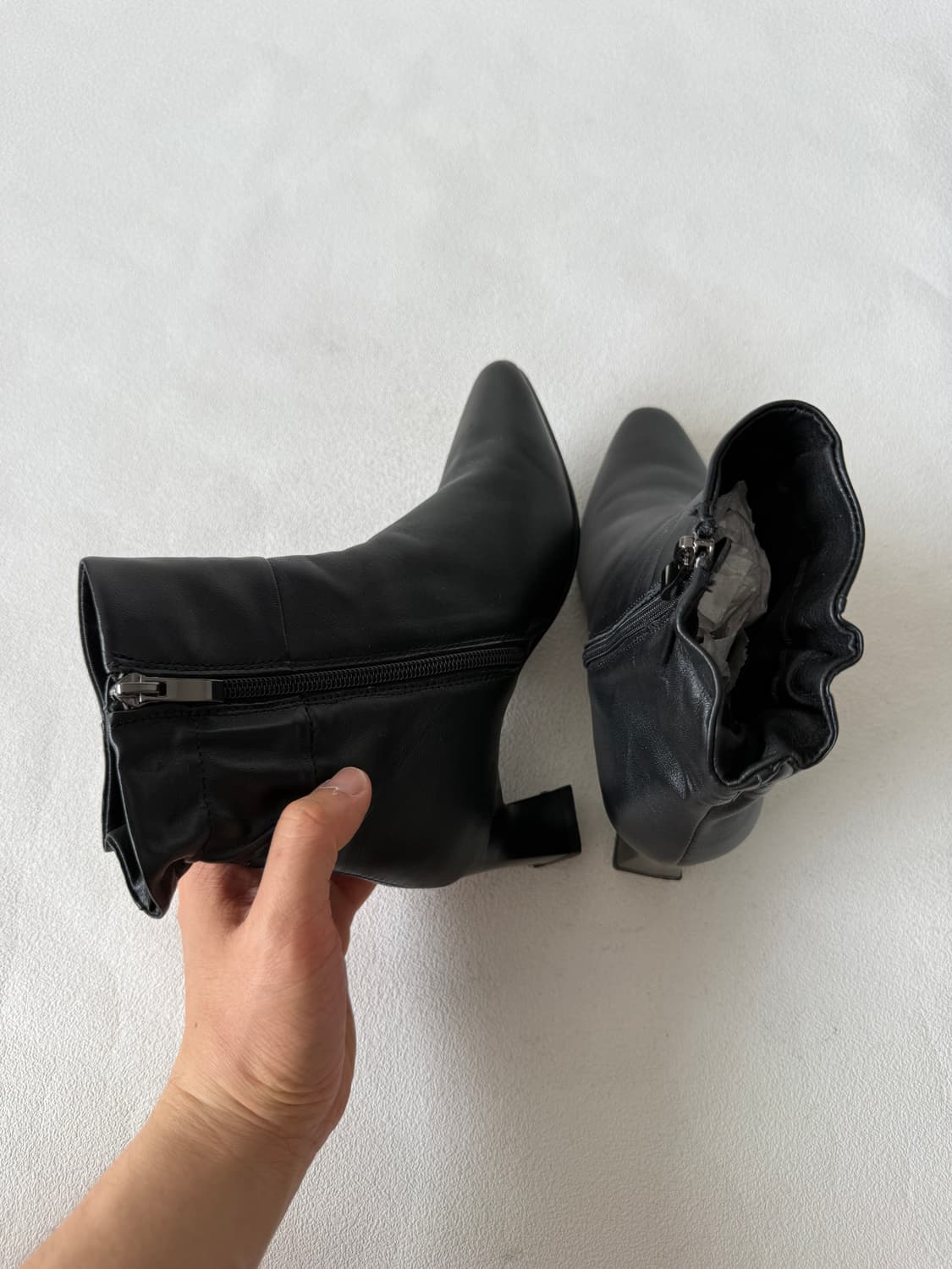 [235]Pre owned 레더 부츠 상품이미지4