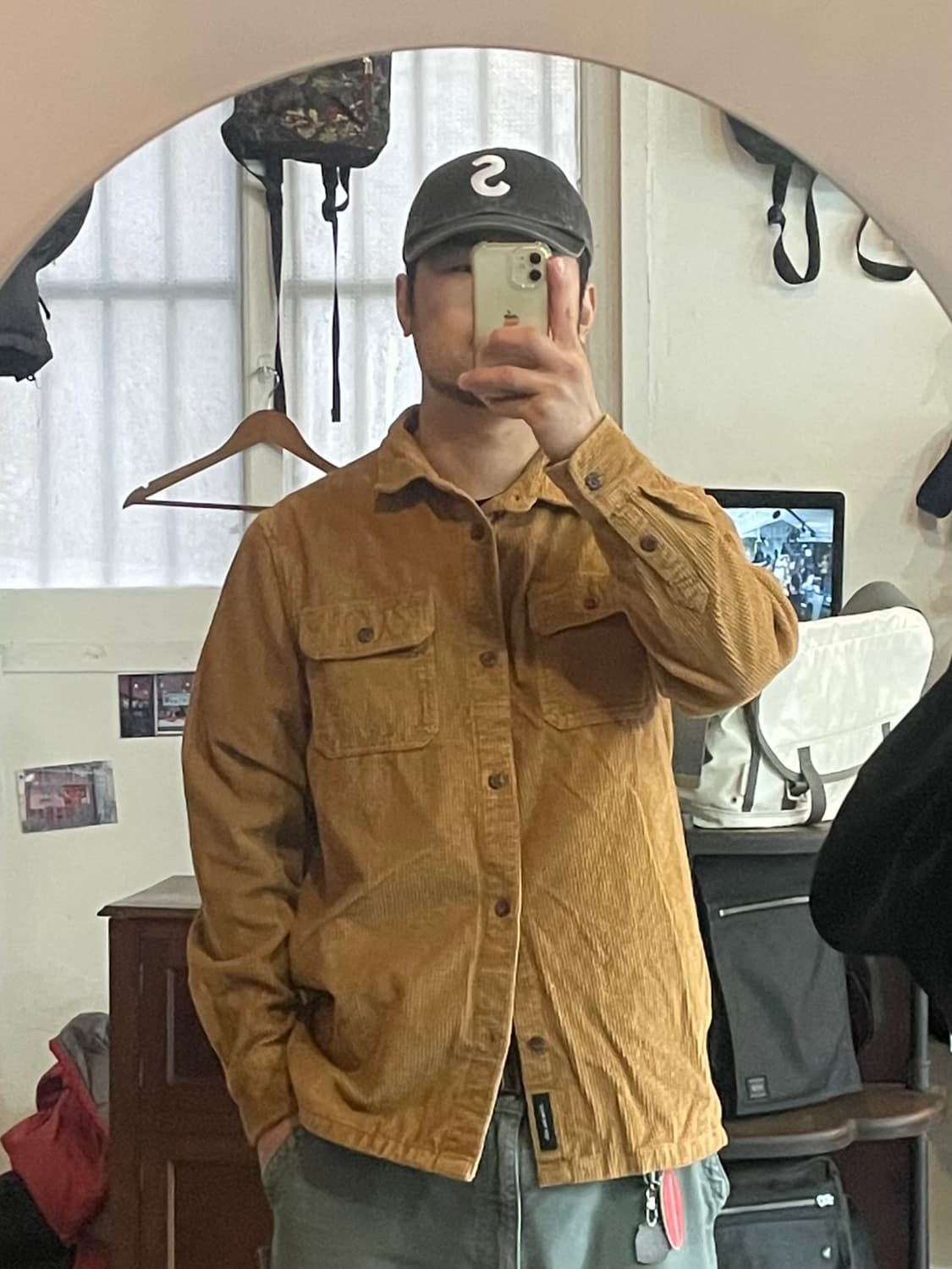 Vans 코듀로이 셔츠 M 상품이미지1