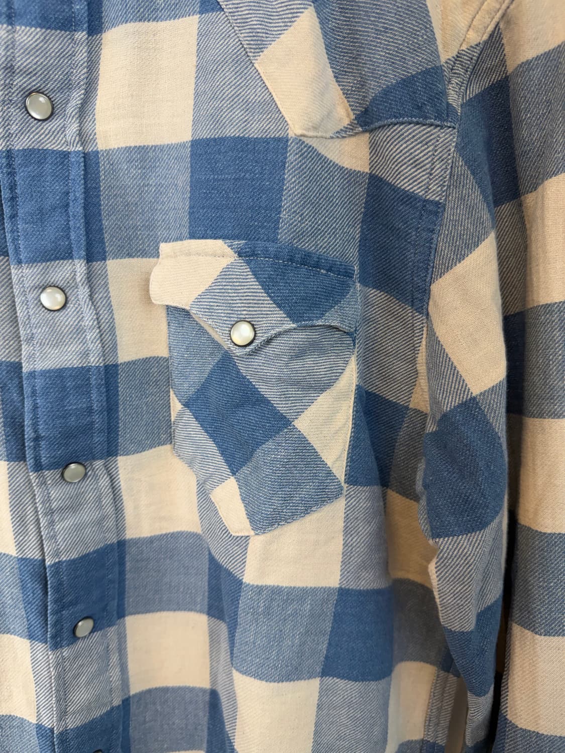 [RRL] 더블알엘 버팔로 웨스턴 플란넬 셔츠 플레이드 (변요한 착용) 상품이미지4