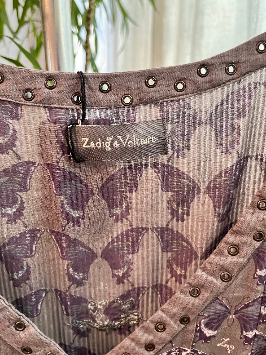 [Zadig & Voltaire] 자딕앤볼테르 버터플라이 코튼 원피스 상품이미지4