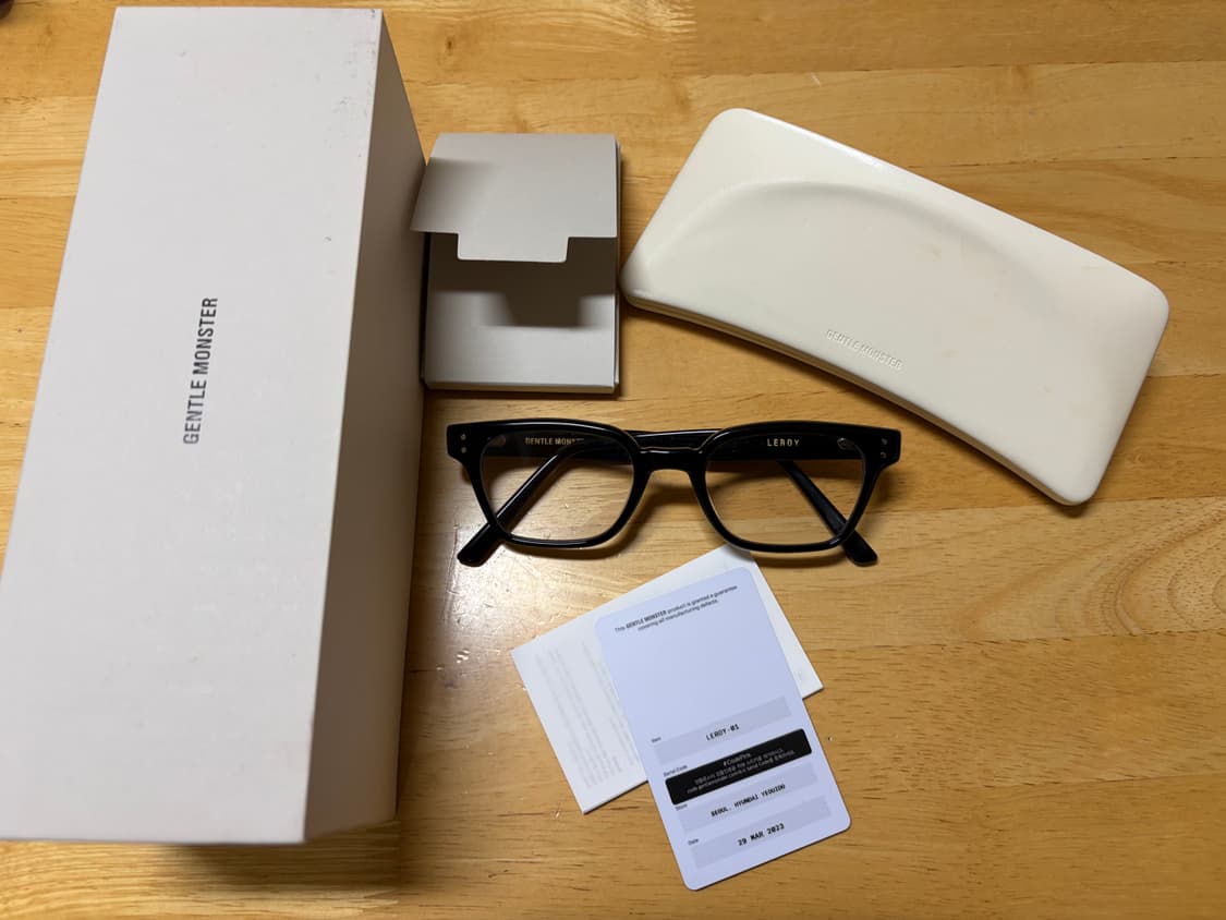 젠틀몬스터 르로이 01 블랙 상품이미지1