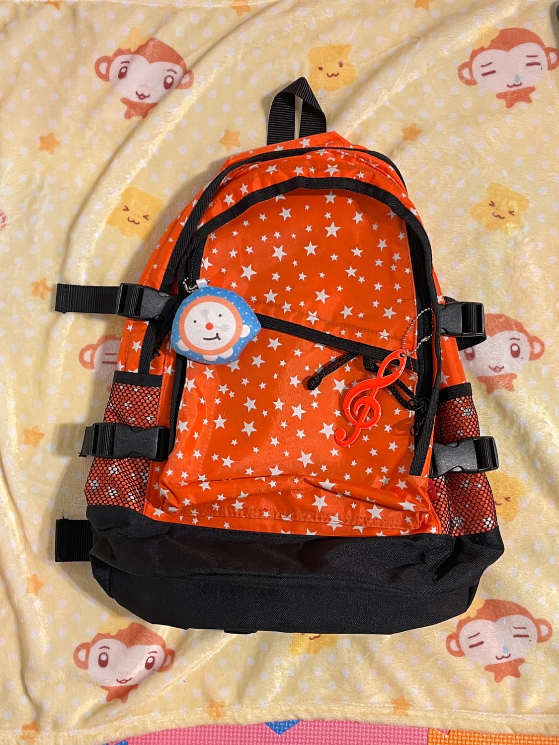 오렌지 별무늬 백팩 🍊 상품이미지8