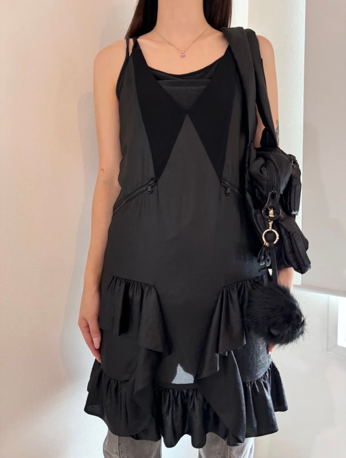 디젤 프릴 원피스 상품이미지2