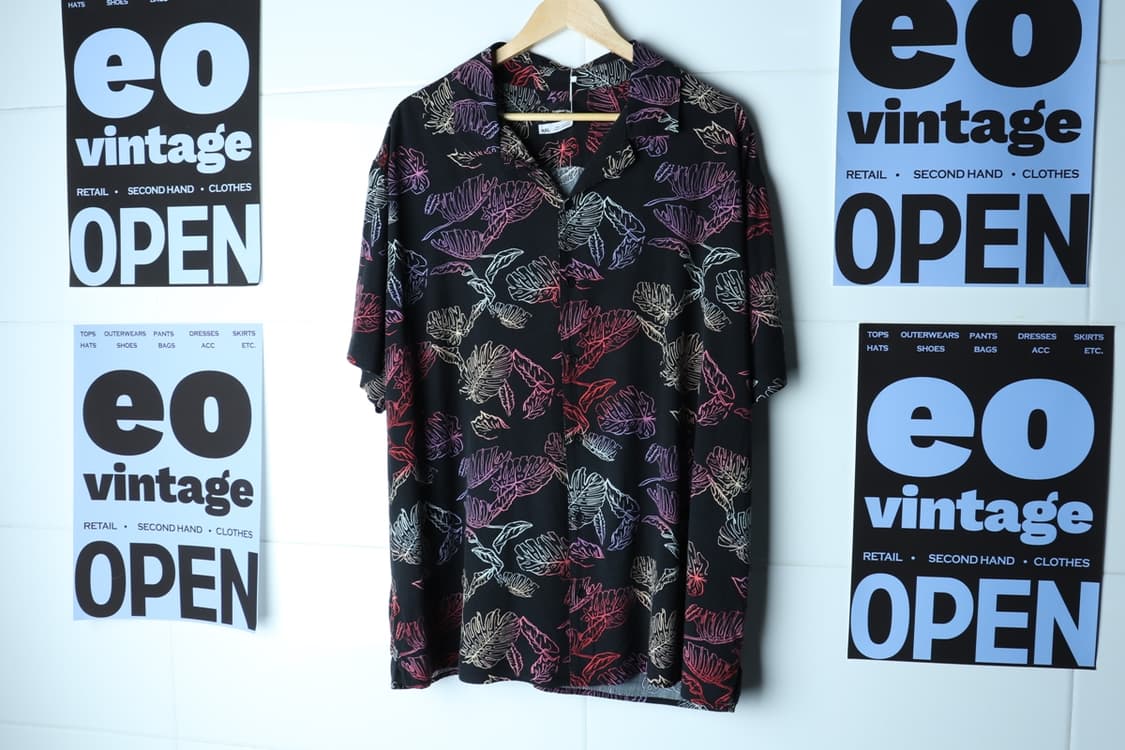(2XL-3XL) 브랜드빈티지 반팔셔츠 남방 USA 하와이안-H33086 상품이미지2