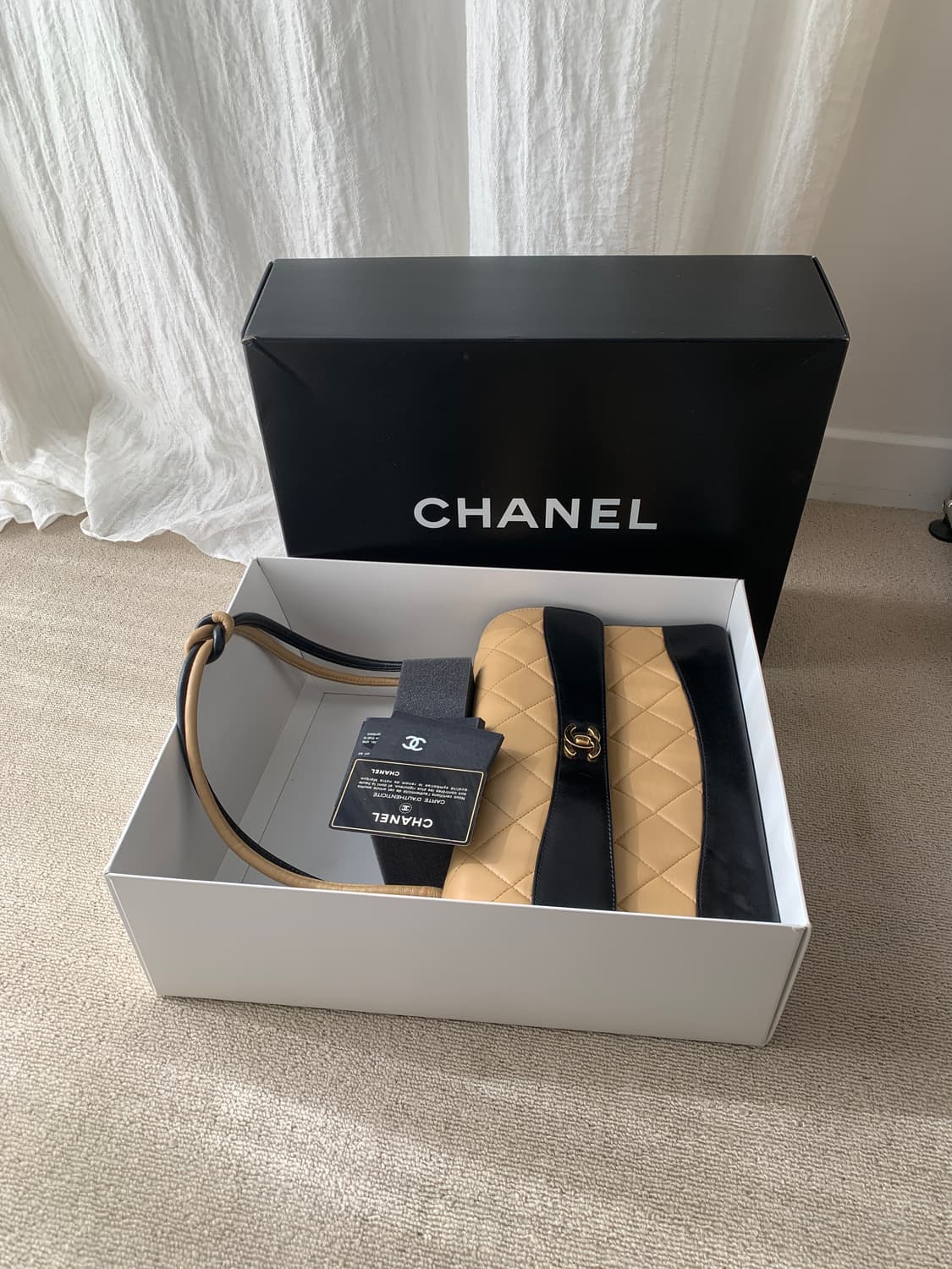 샤넬 투톤 숄더백 상품이미지2