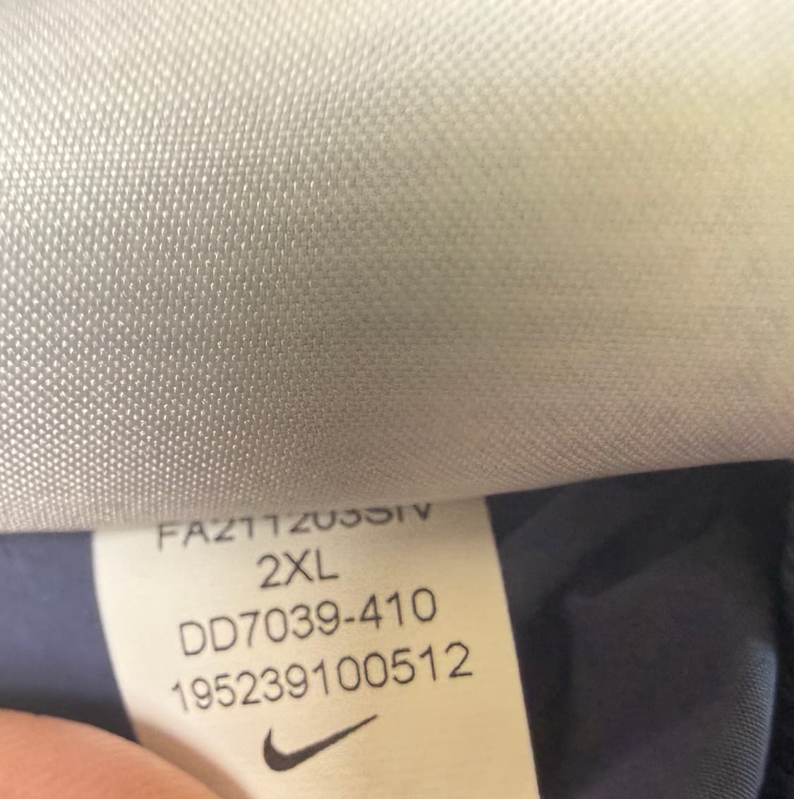 [XXL] 나이키 에센셜 우븐 트랙 쇼츠 반바지 네이비 상품이미지10