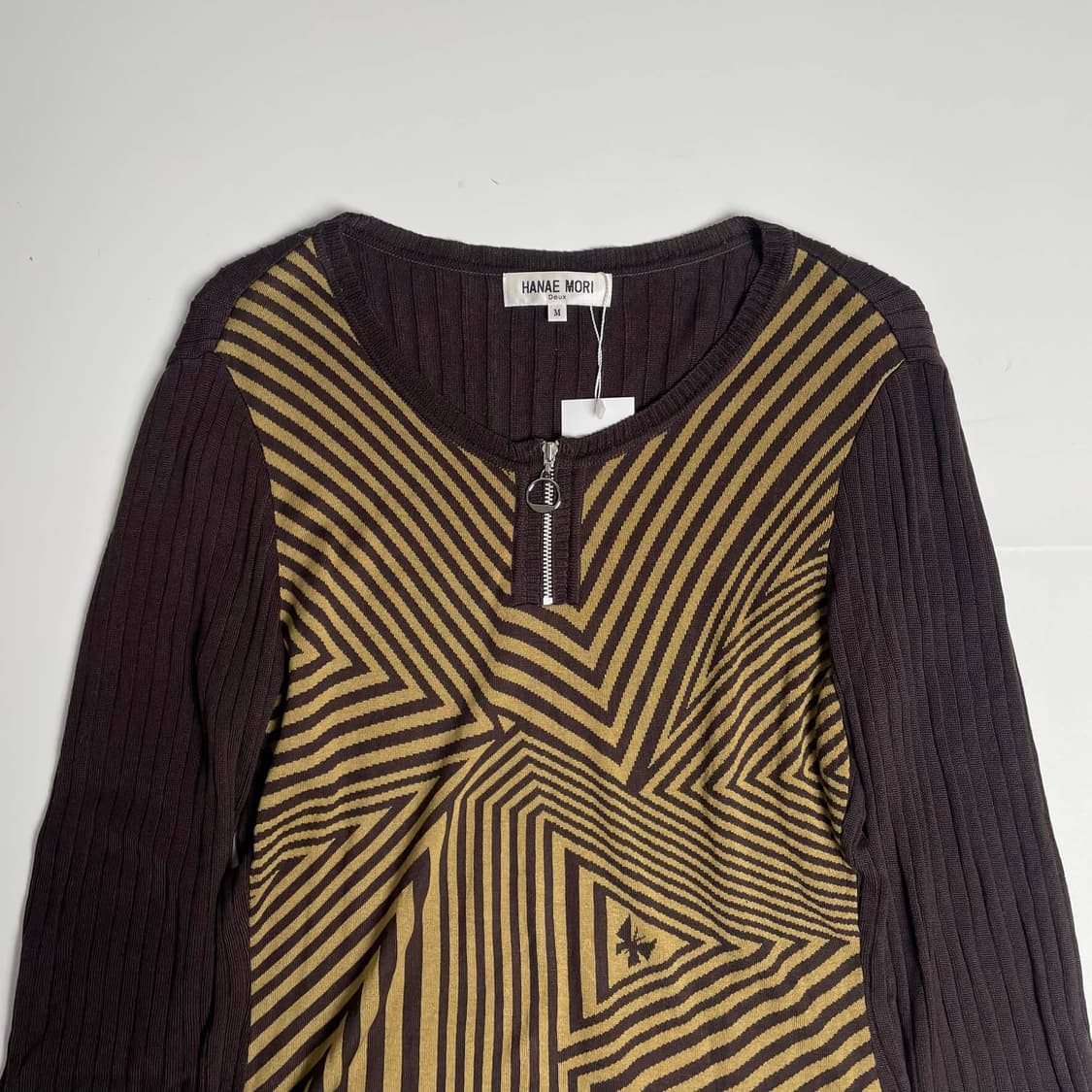 Hanae mori 캐시미어 블렌드 니트 상품이미지2