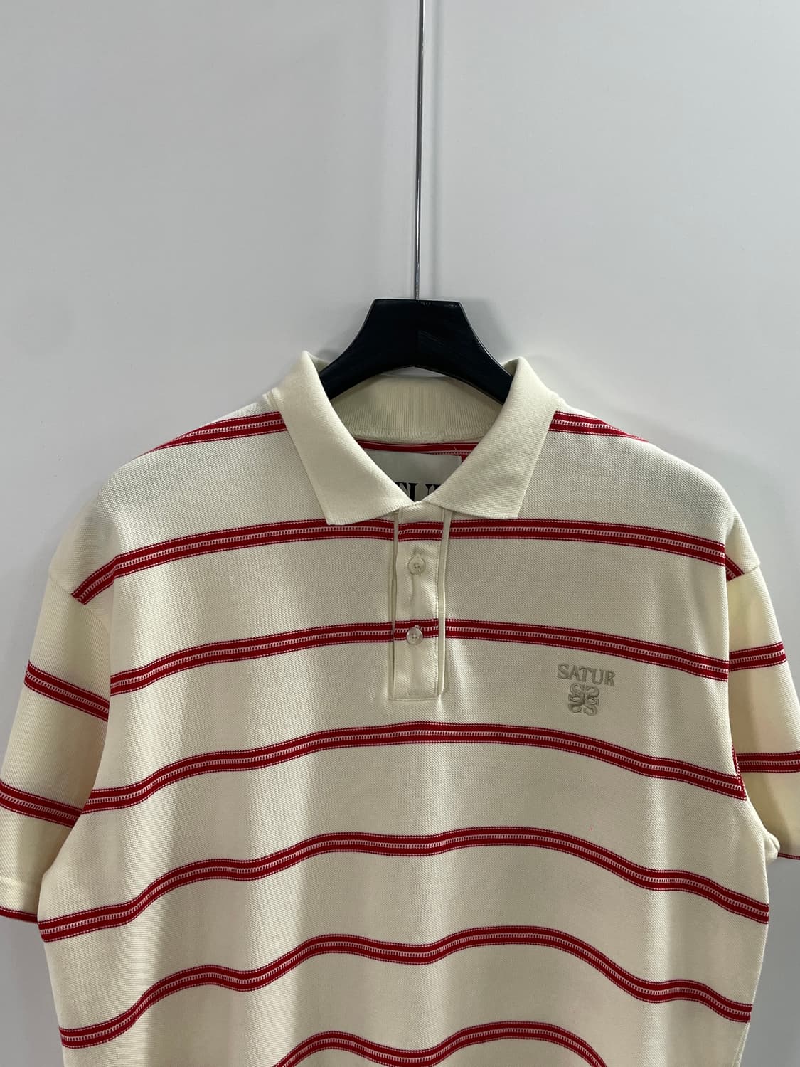 25ss 세터 스트라이프 pk 반팔 카라티 (on.897) 상품이미지2