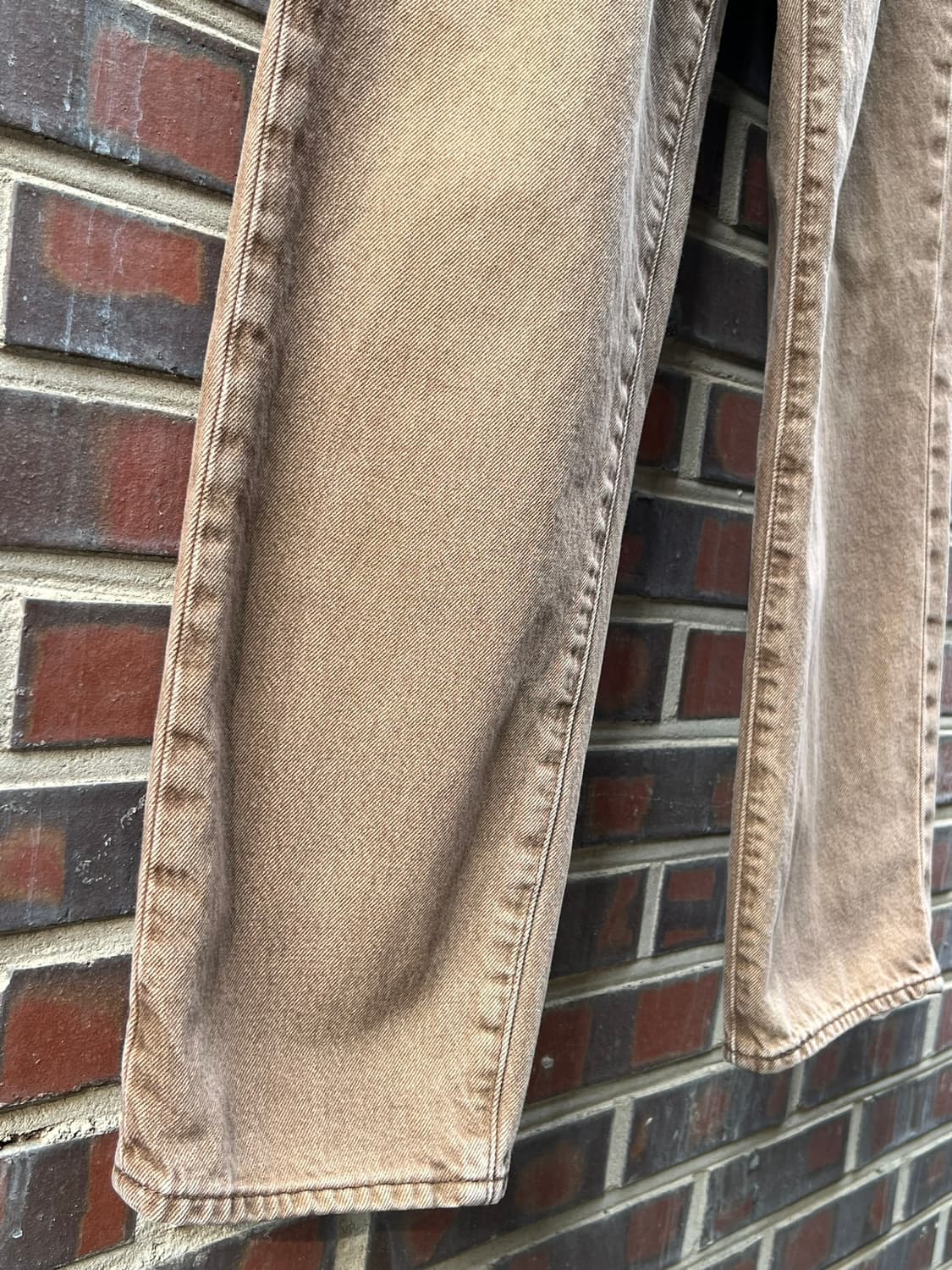 [30x32] 리바이스 프리미엄 568 브라운 루즈 데님 팬츠 상품이미지4