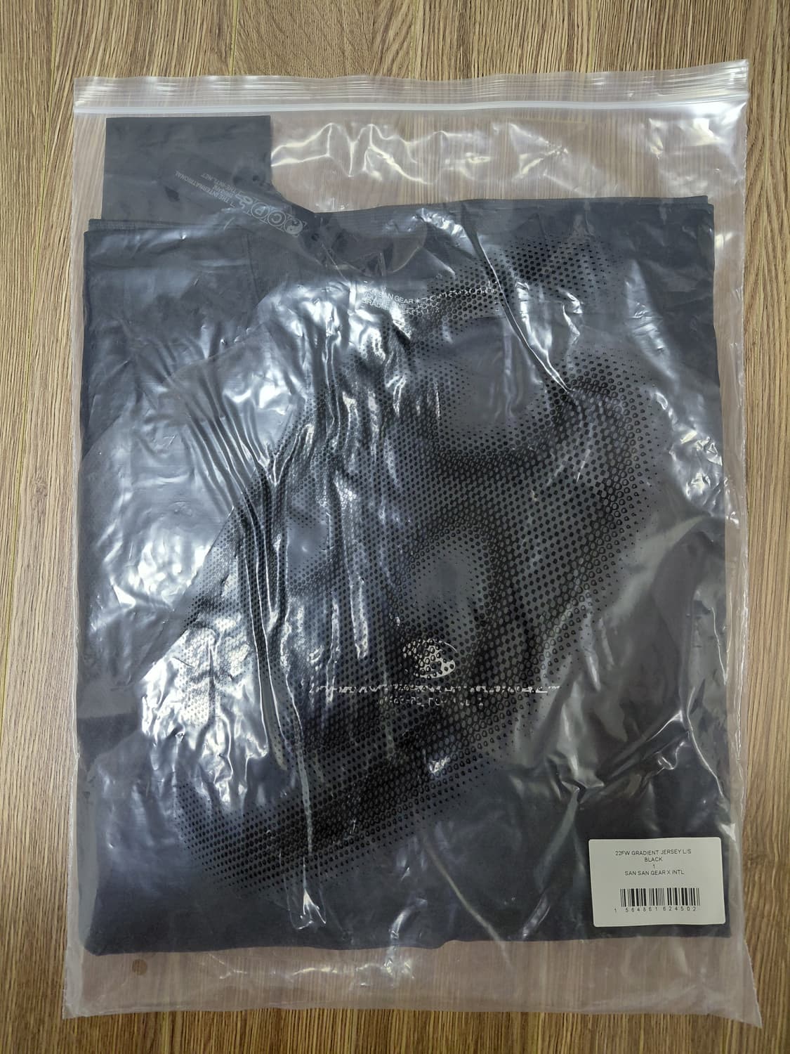 산산기어XINTL 롱슬리브블랙 1사이즈 새상품 상품이미지3