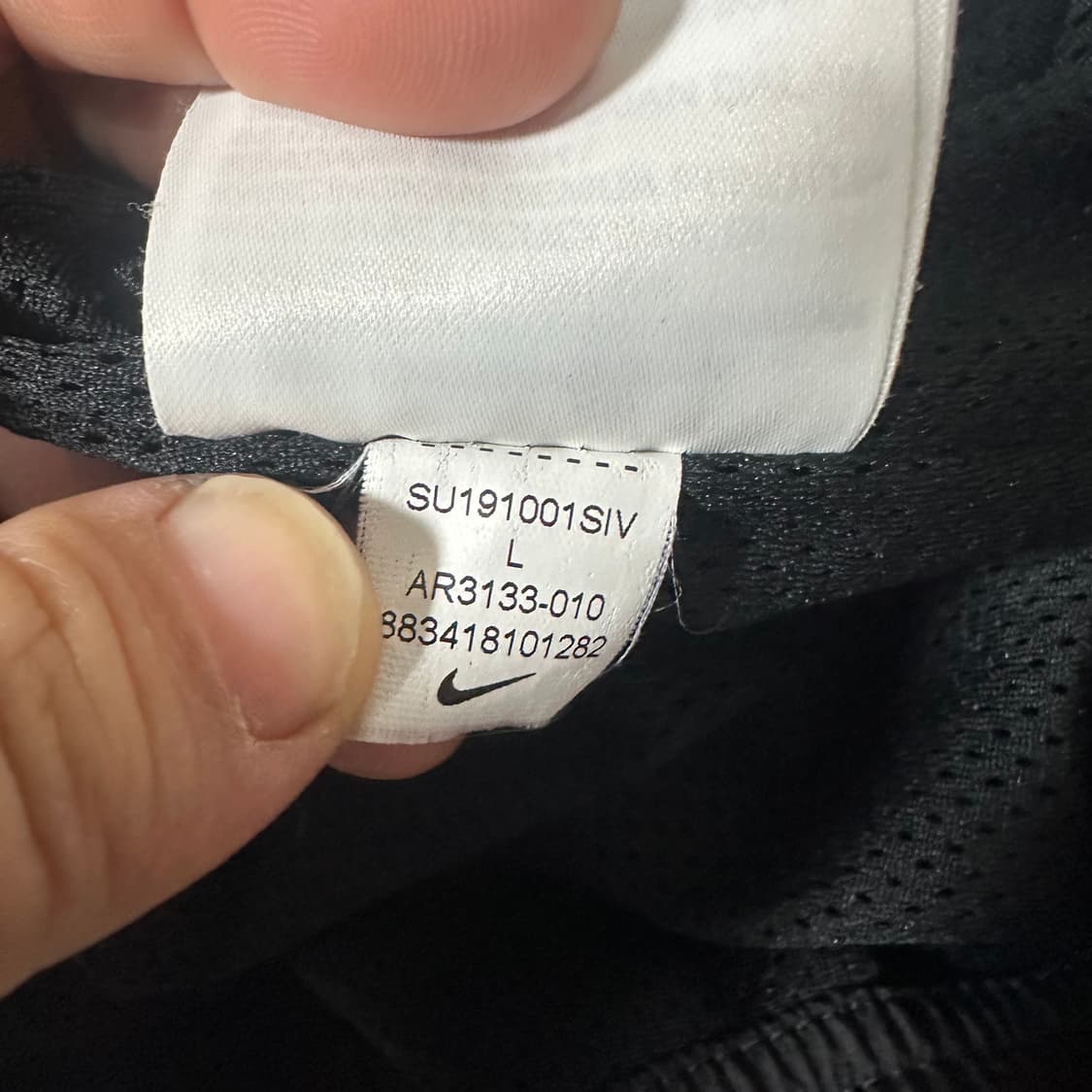 ✨ (바배) 나이키 빅스우시 검흰 바람막이  상품이미지5