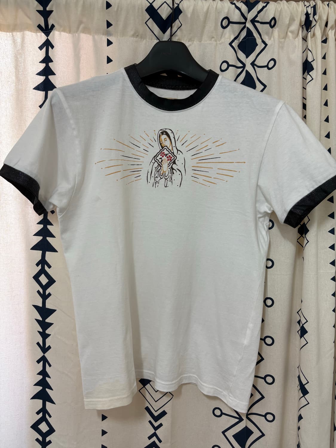 캐피탈 마리아 저지 글리터 링거티셔츠 상품이미지4