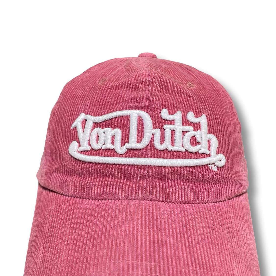 본더치 코듀로이 빈티지 볼캡 핑크 상품이미지2