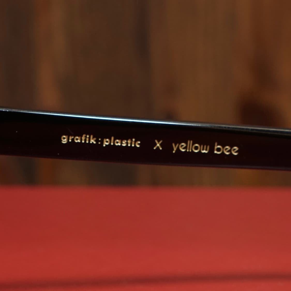 그라픽 플라스틱 X 옐로우비 투톤 안경  상품이미지6