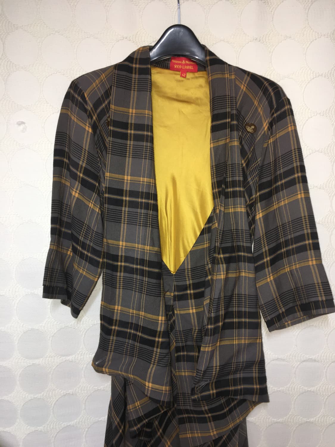 vivienne westwood체크 원피스 상품이미지6