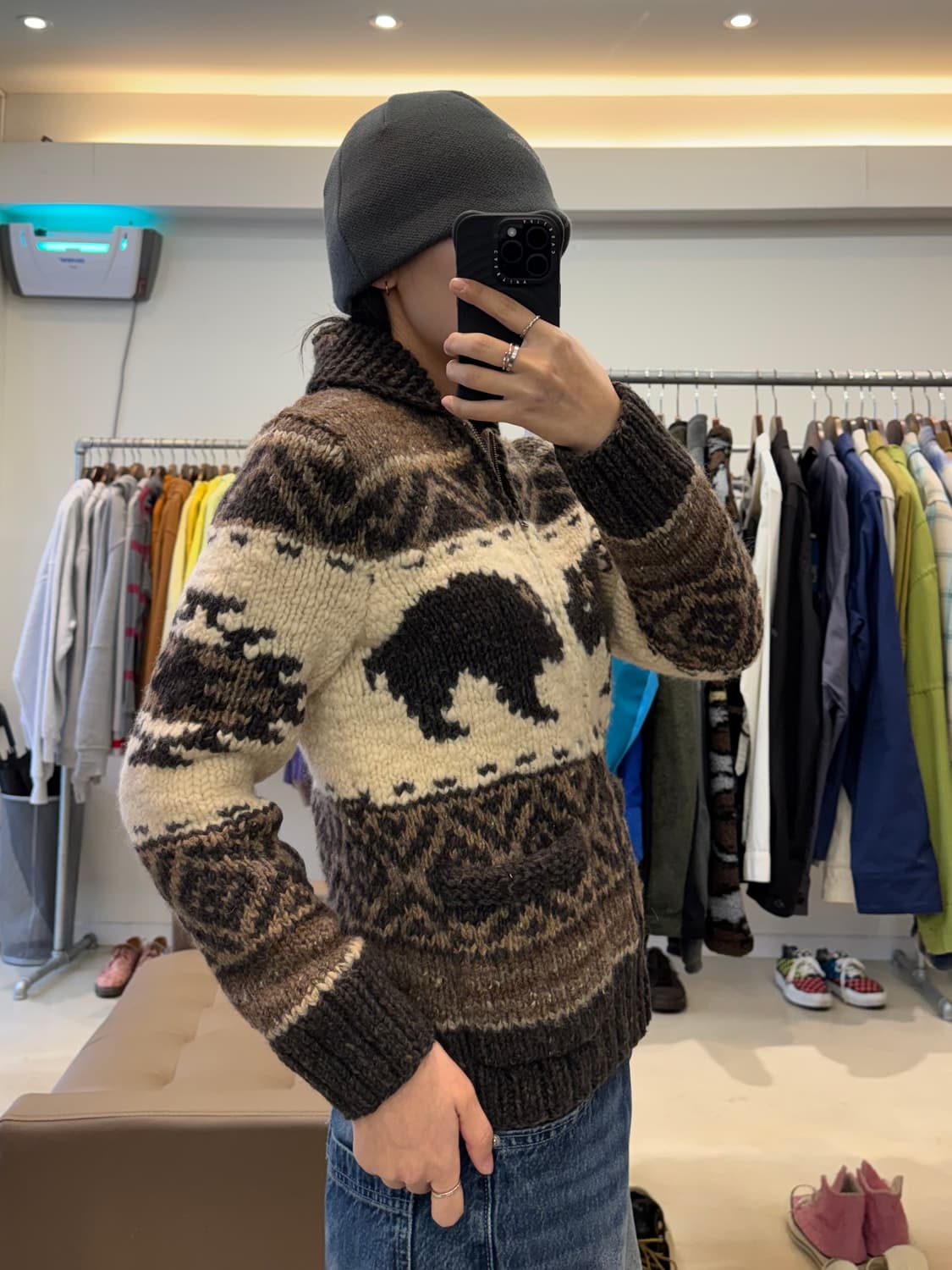 폴로 랄프로렌 베어&성조기 코위찬 집업 상품이미지7