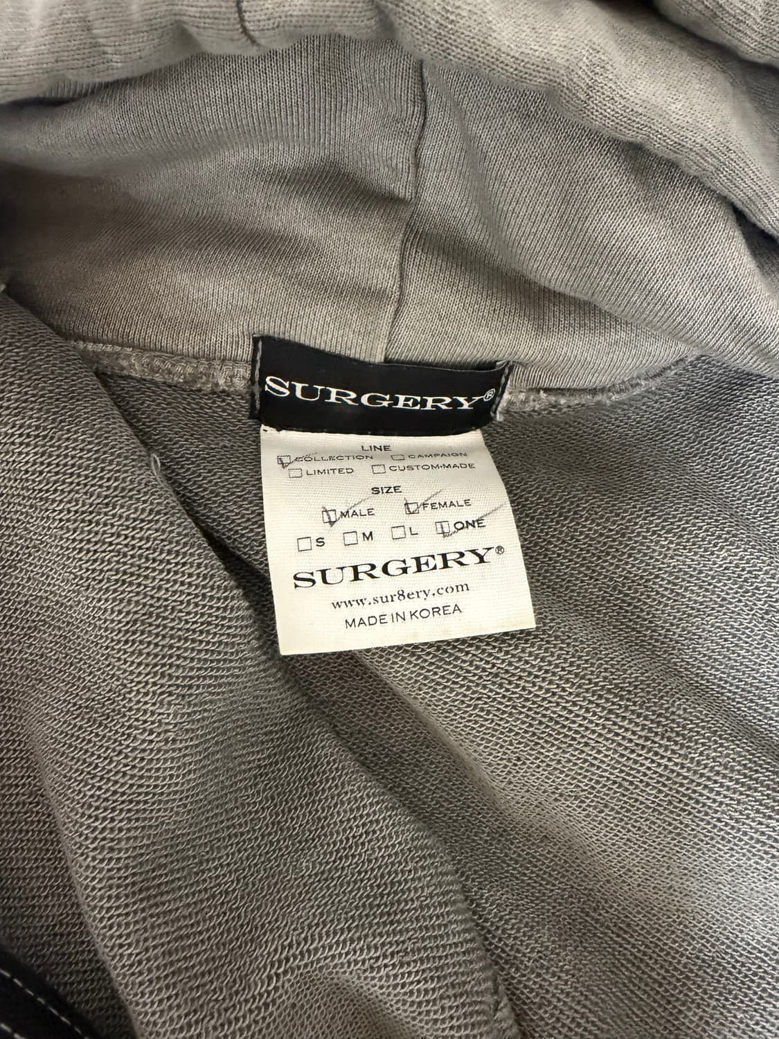 써저리 후드집업 상품이미지4