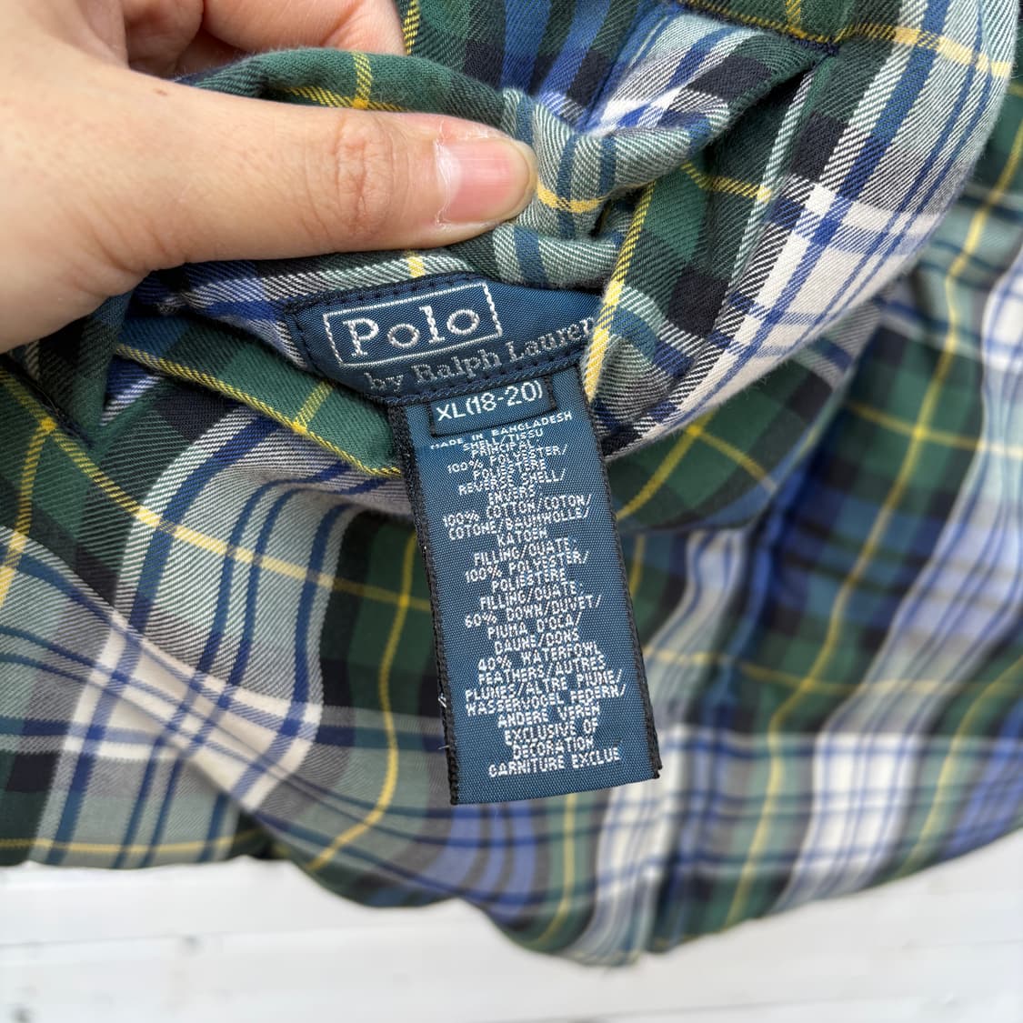 Polo 폴로 리버시블 양면 패딩 조끼 상품이미지3