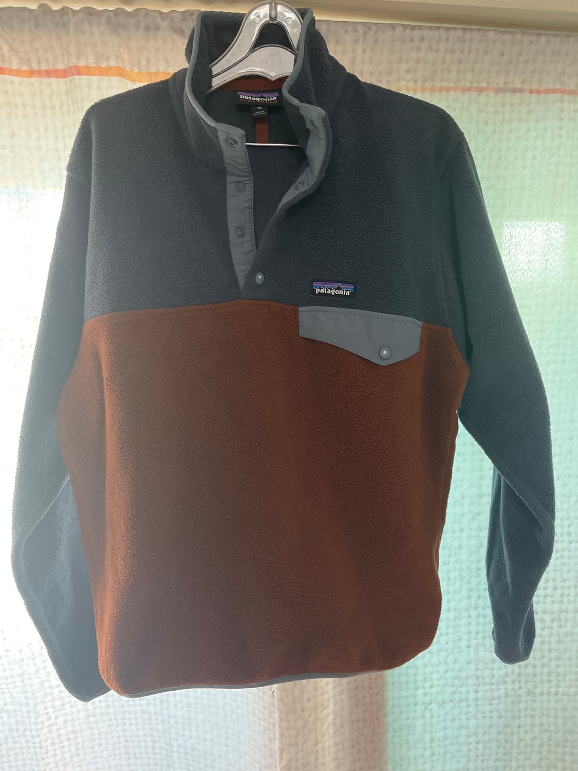 파타고니아 신칠라 풀오버 후리스 폭스레드 xs 상품이미지1