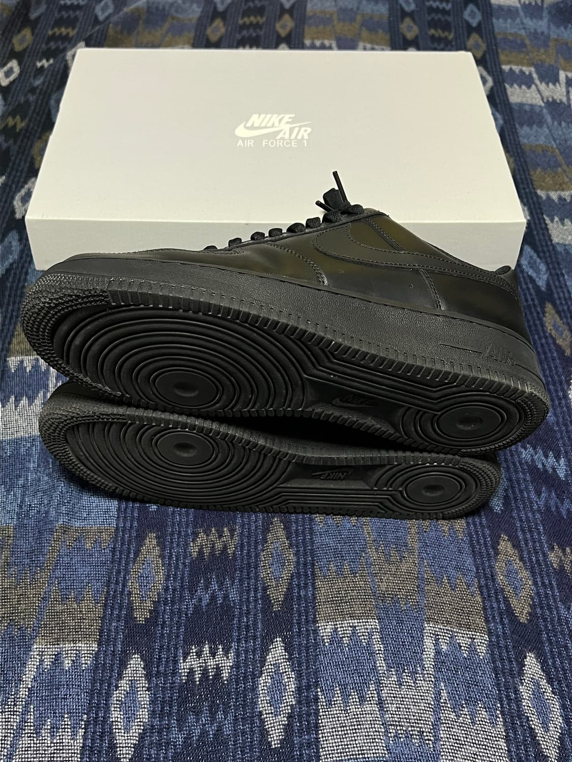 Nike Air Force 1 '07 Low Triple Black 상품이미지4