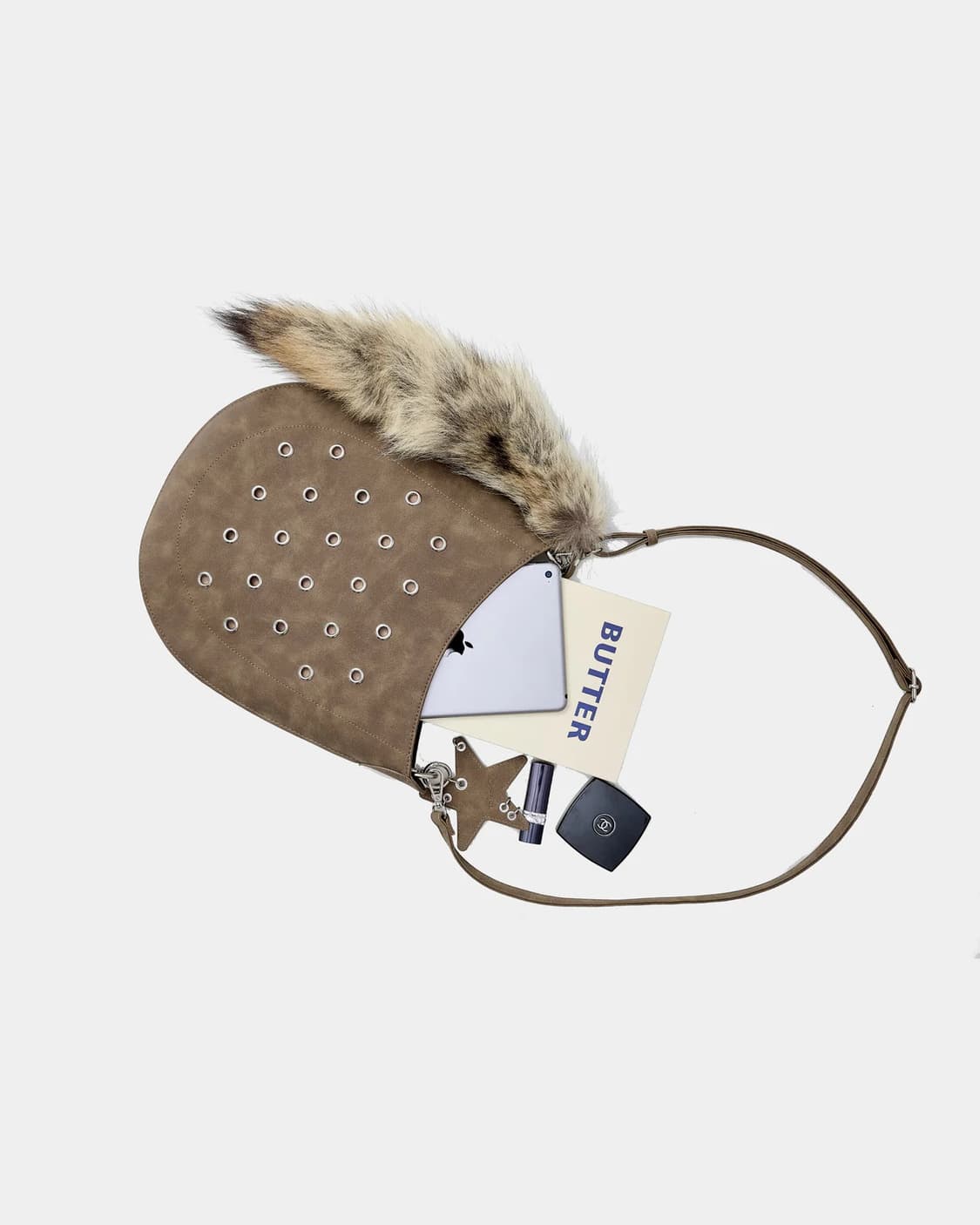 - Suede Perforated Bag 상품이미지5