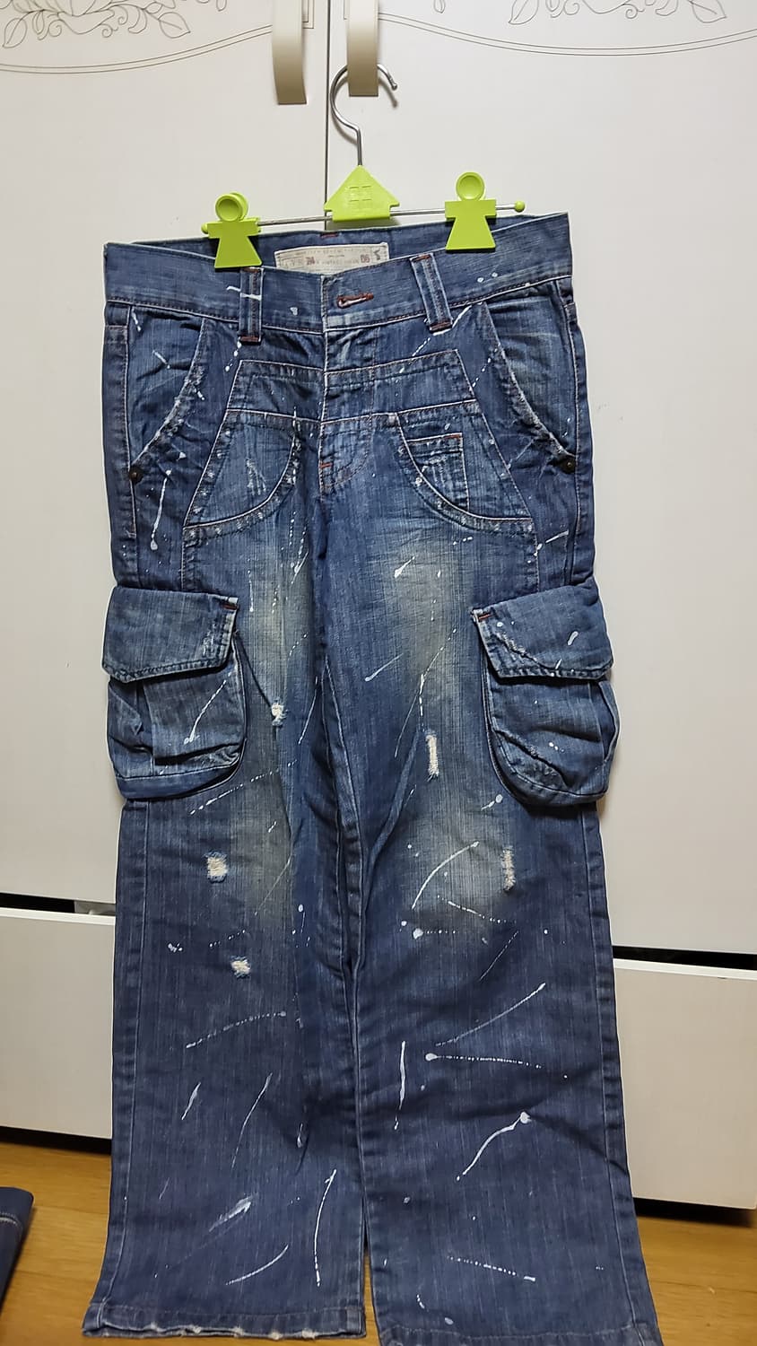 빈티지 페인팅 데님 상품이미지1