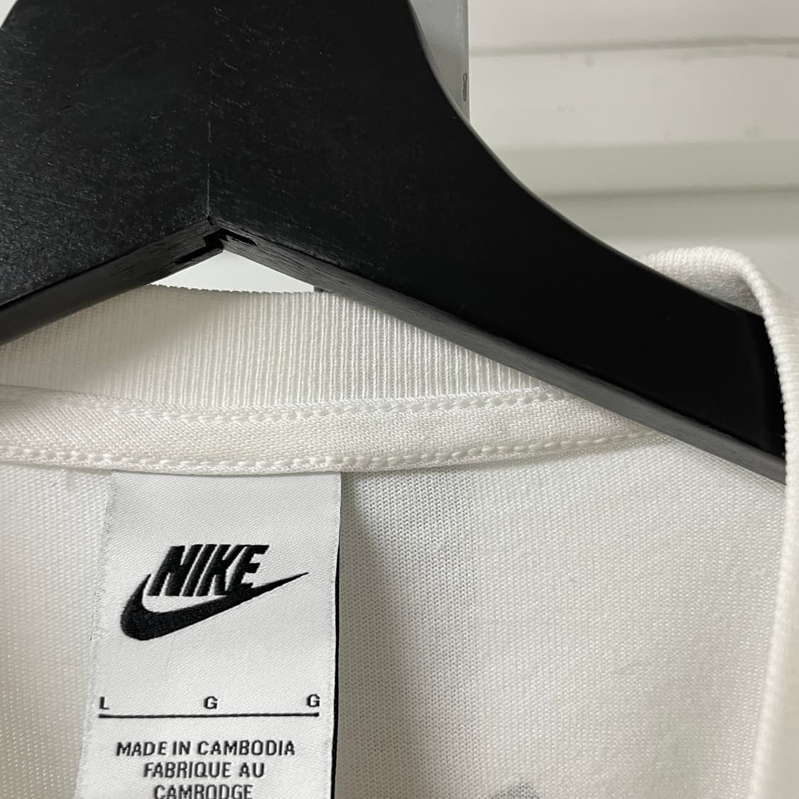 나이키 스투시 월드투어 반팔 티셔츠 화이트 L  상품이미지4