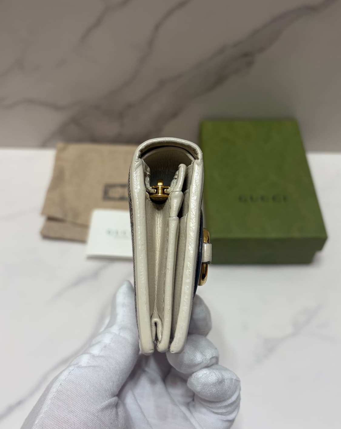 [정품] 구찌 홀스빗 1955 카드지갑 상품이미지5