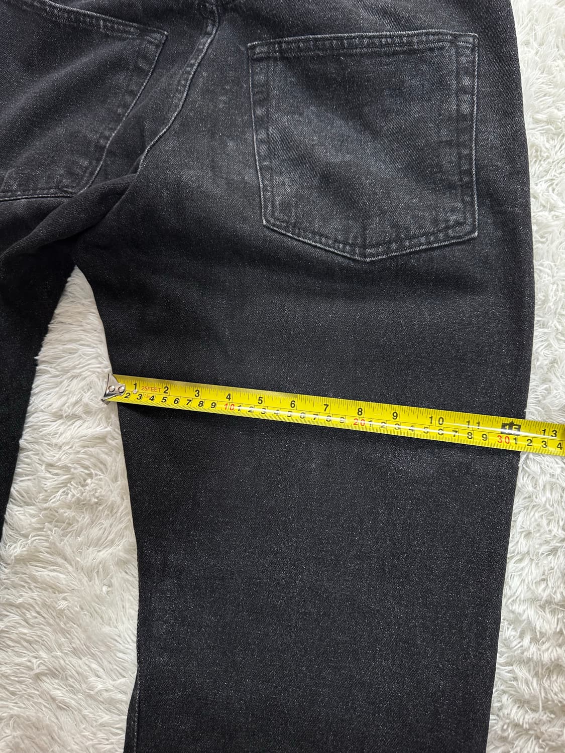 Vivastudio 블랙 데님 팬츠 S 상품이미지7