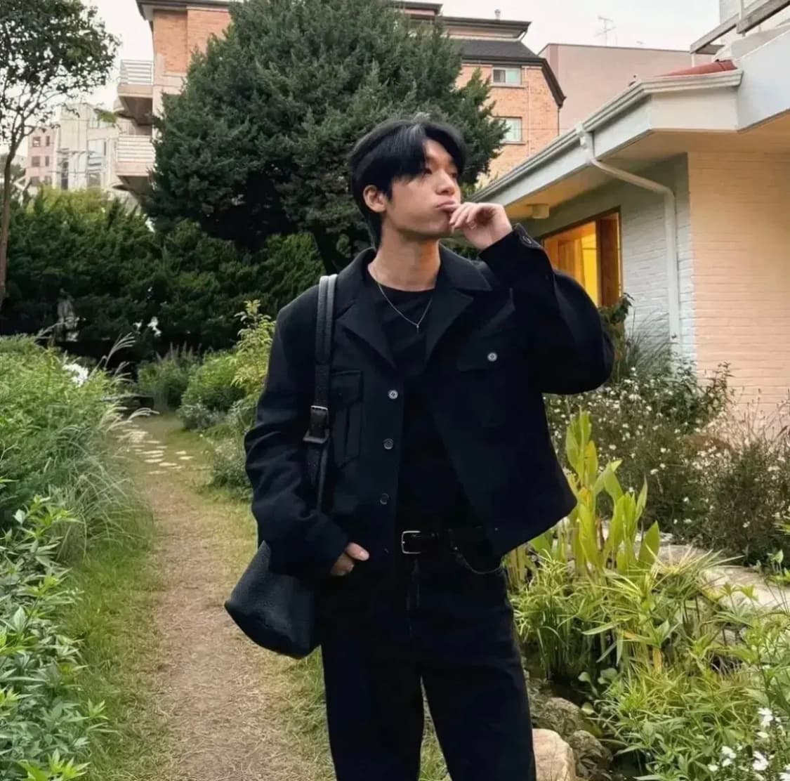 [M] 렉토 카일 밀리터리 울 블렌드 숏 크롭 자켓 상품이미지3