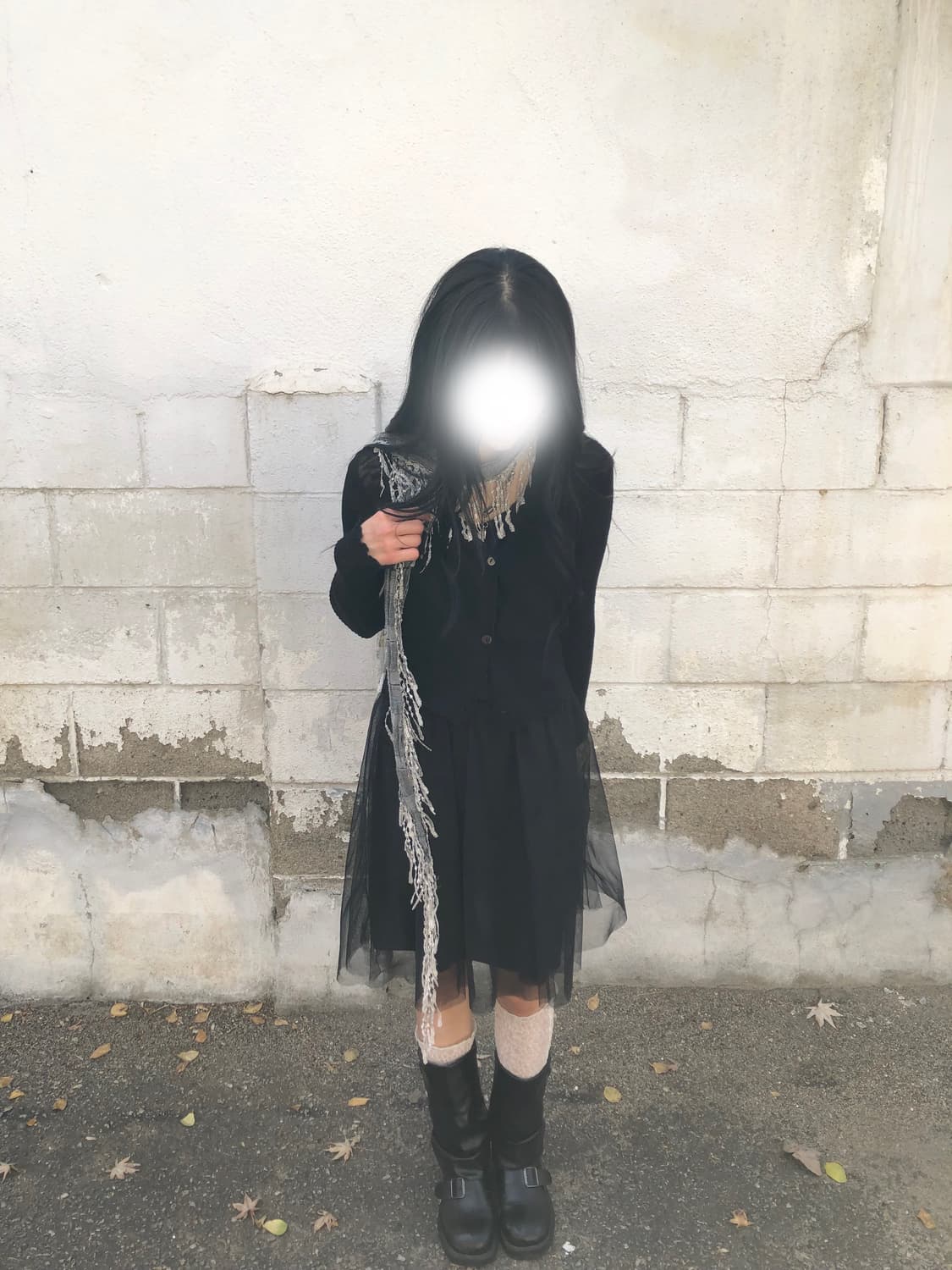 빈티지 머플러 코디세트 상품이미지4