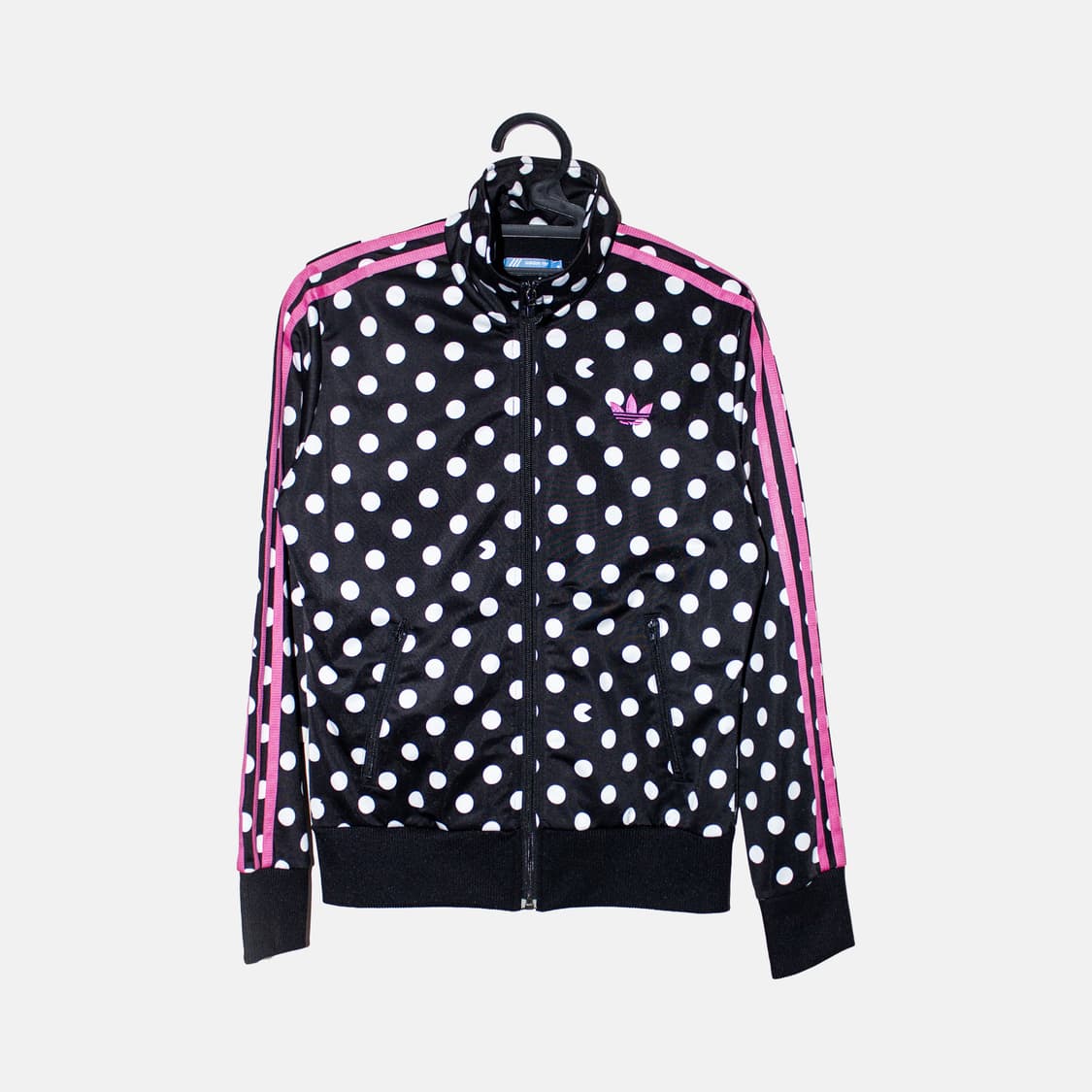 아디다스 도트 패턴 땡땡이 져지 블랙/핑크 상품이미지1
