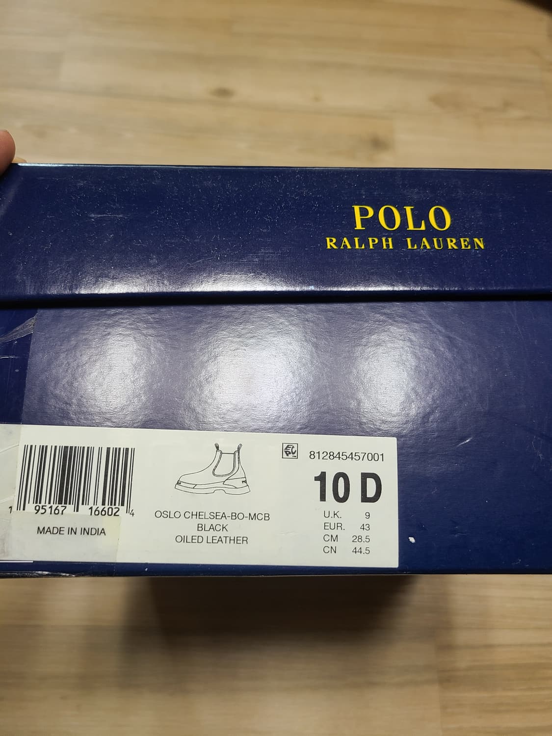[정품/새상품] [280] 폴로 랄프로렌 블랙 첼시 부츠 상품이미지2