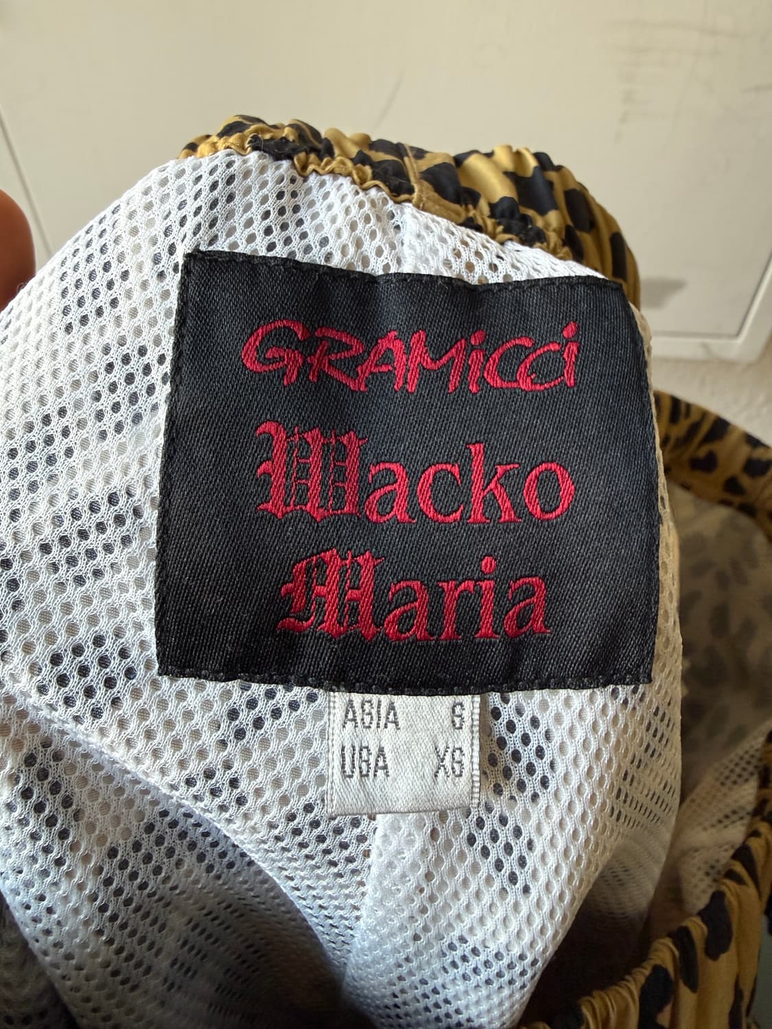 와코마리아 그라미치 레오파드 트랙팬츠 S(-36in) 상품이미지8