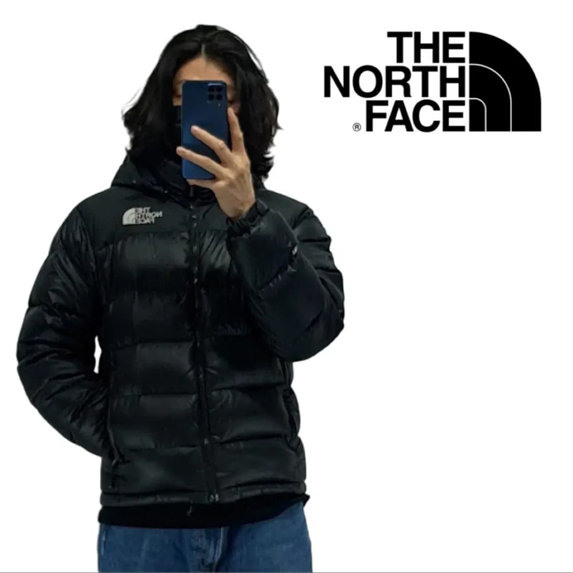 CN965 S 노스페이스 700필 블랙 구스다운 패딩 자켓 점퍼 상품이미지10