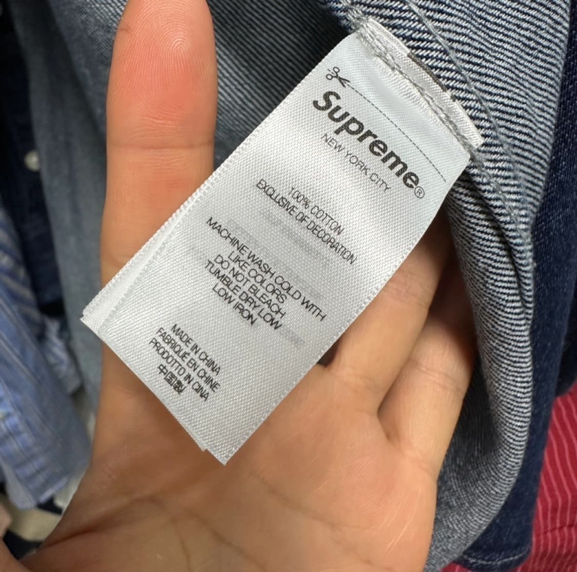 슈프림 스몰박스 셔츠 상품이미지3