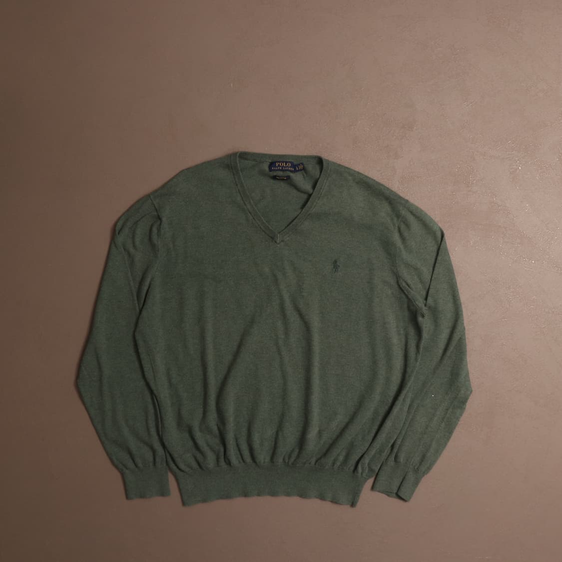 폴로 랄프로렌 피마코튼 니트 카키 A1746 상품이미지1